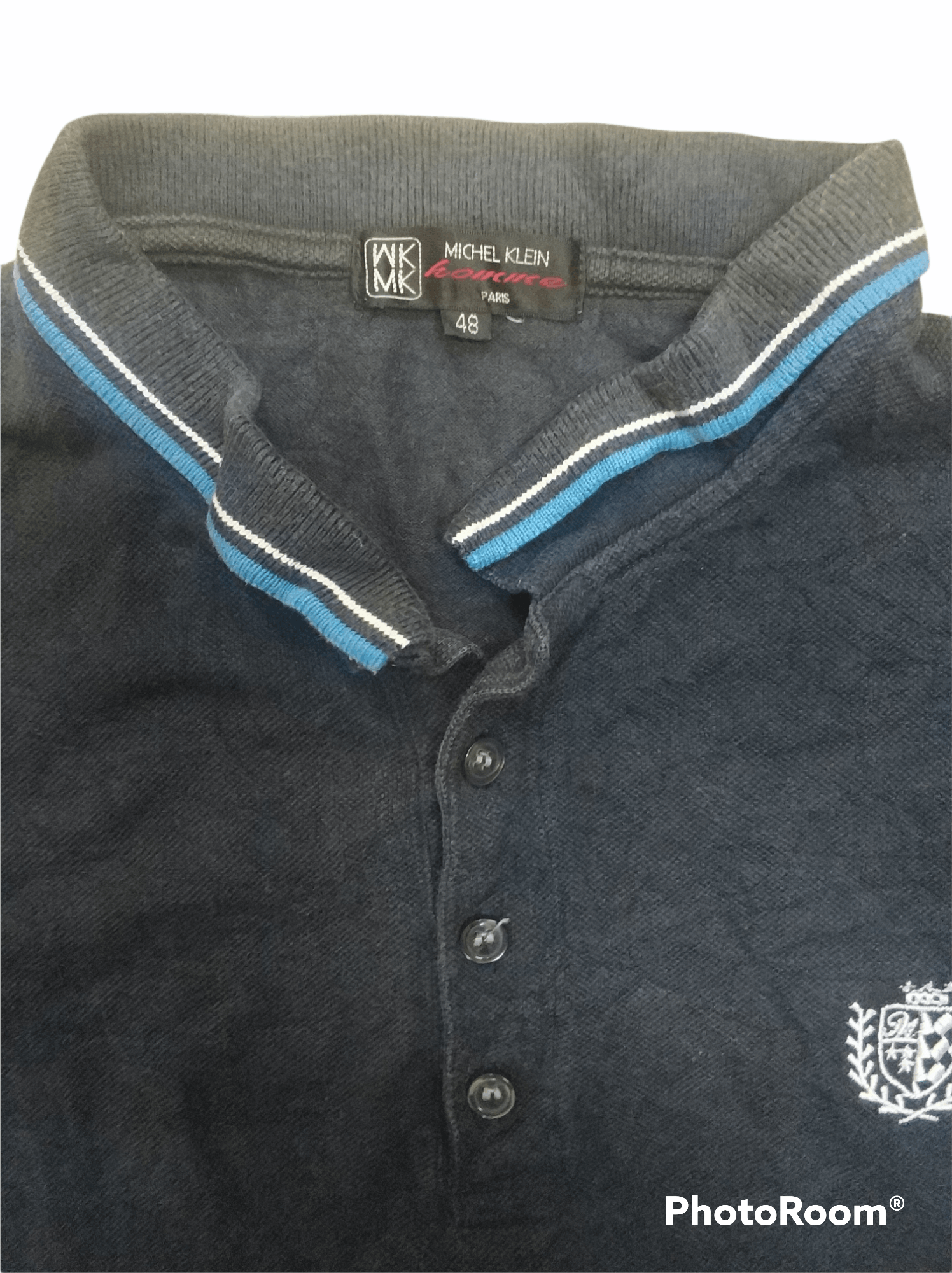 Michel Klein 🔥Vintage Michel Klein Homme Paris Polo Tees Size US M / EU 48-50 / 2 - 2 Thumbnail