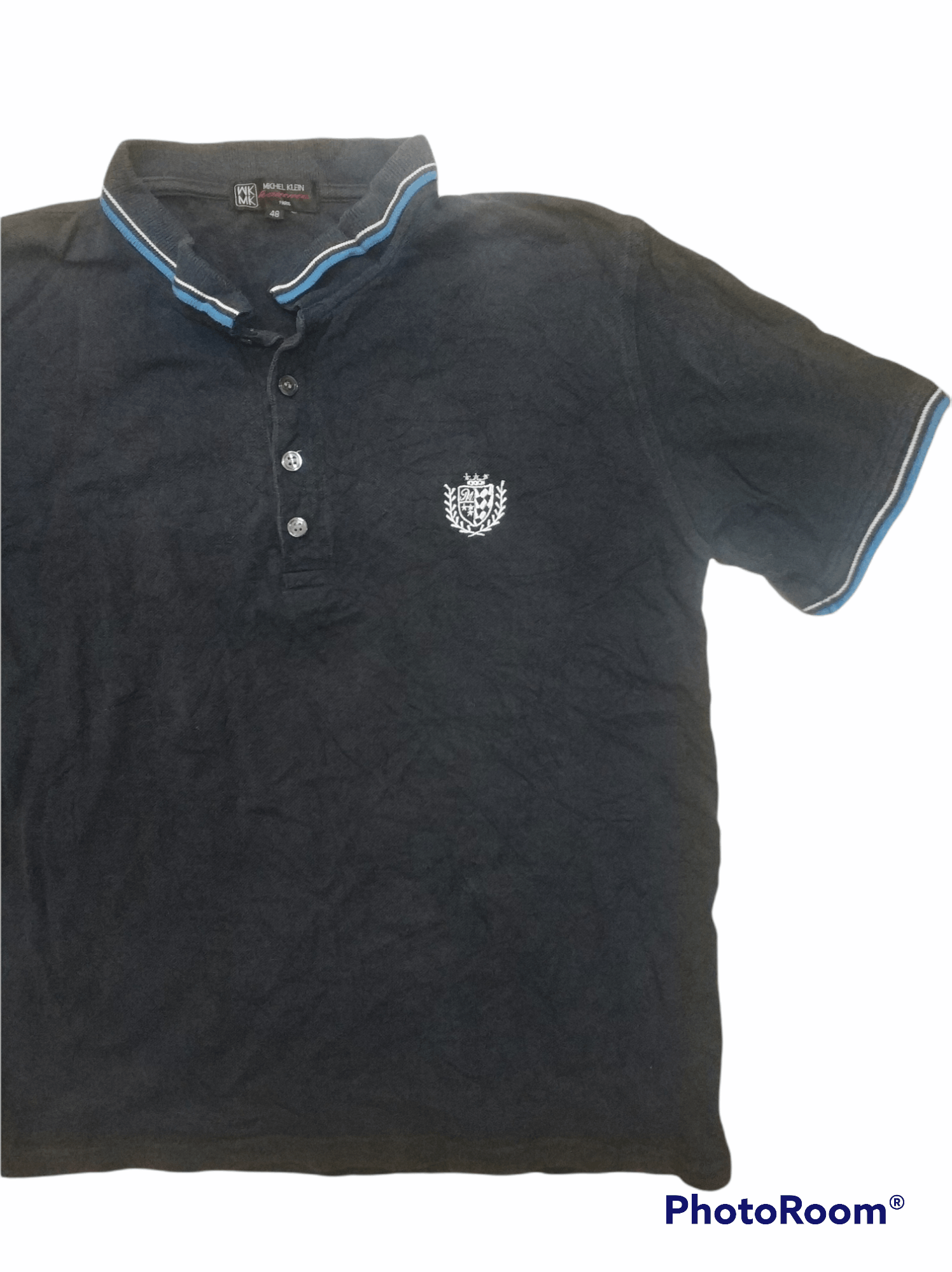 Michel Klein 🔥Vintage Michel Klein Homme Paris Polo Tees Size US M / EU 48-50 / 2 - 3 Thumbnail