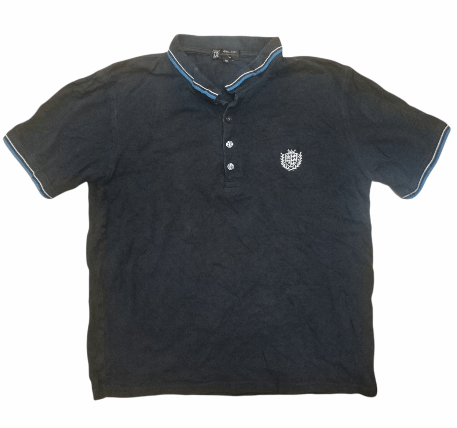 Michel Klein 🔥Vintage Michel Klein Homme Paris Polo Tees Size US M / EU 48-50 / 2 - 1 Thumbnail