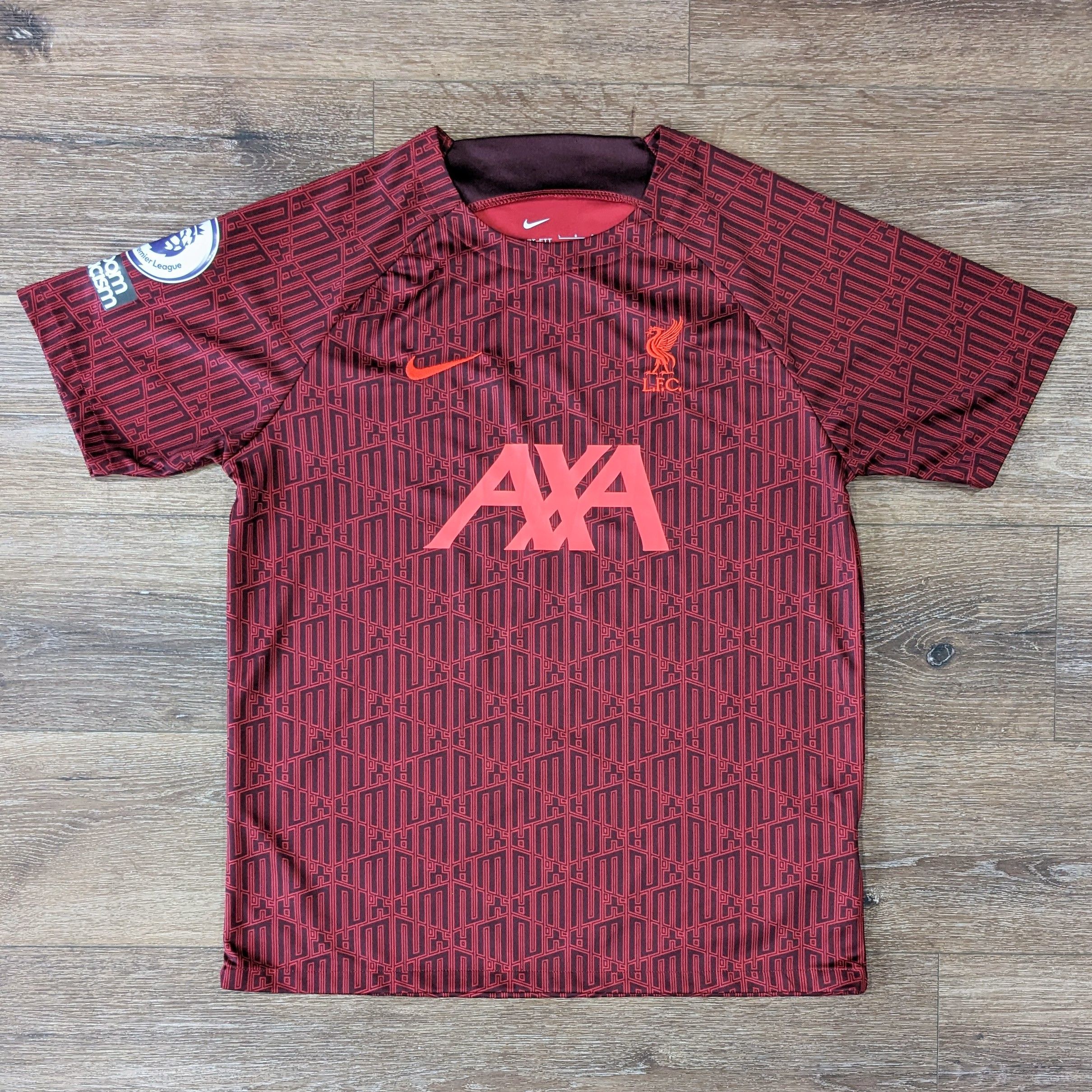 Nike Dri-Fit Liverpool FC 22/23 pre match soccer jersey