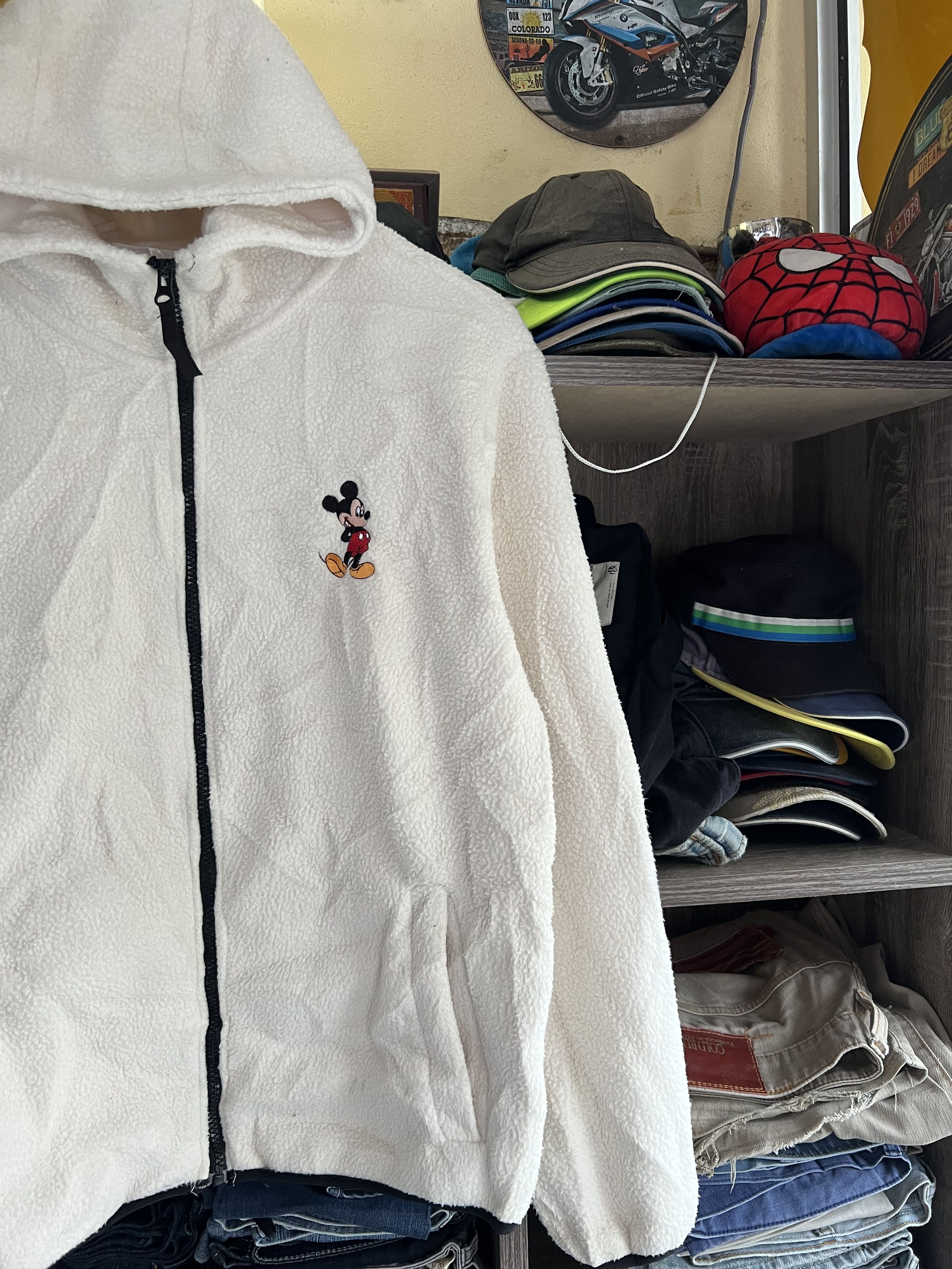 Disney 🔥Disney Mickey Fleece Hoodie Size US M / EU 48-50 / 2 - 4 Thumbnail