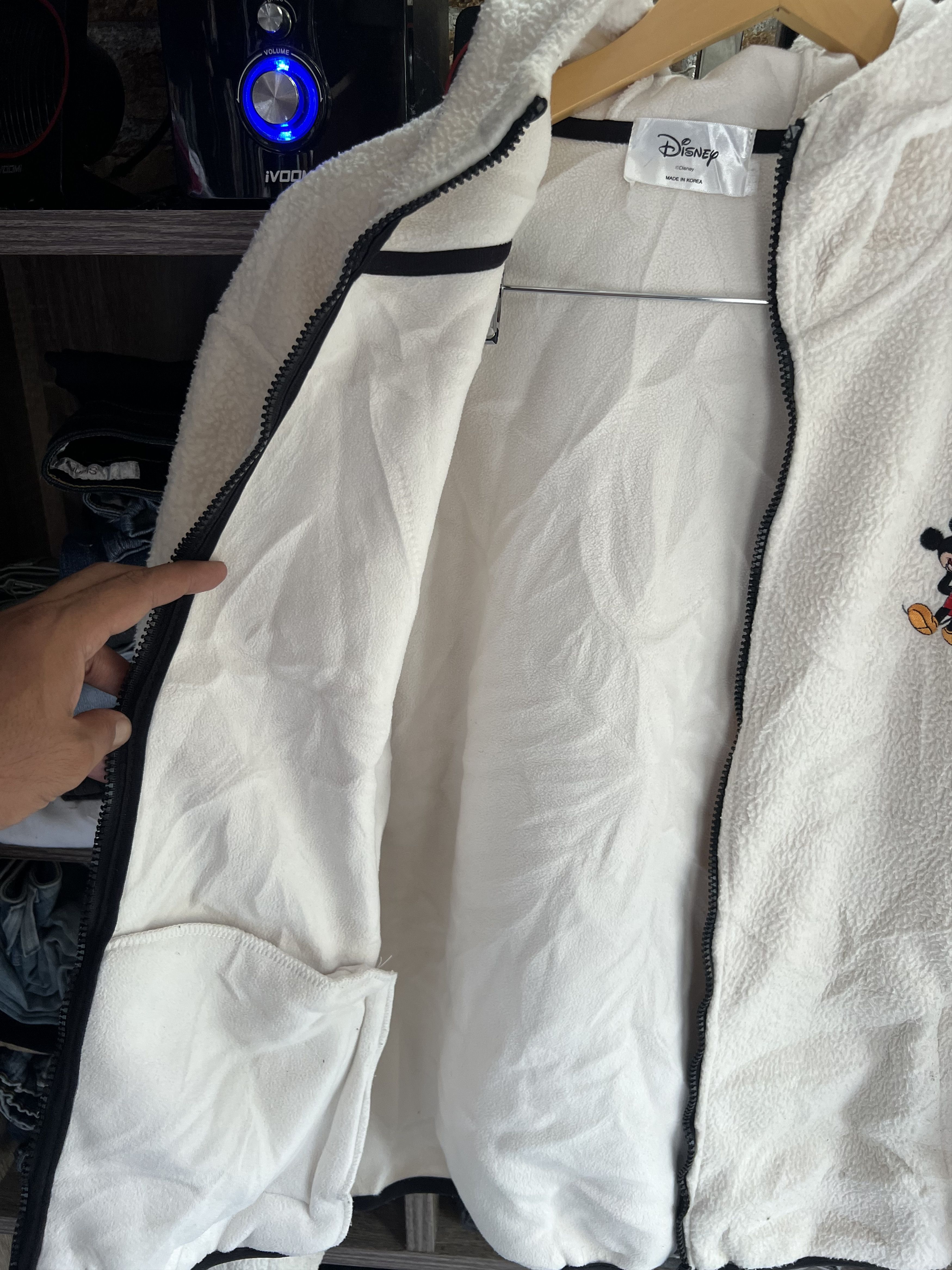 Disney 🔥Disney Mickey Fleece Hoodie Size US M / EU 48-50 / 2 - 12 Thumbnail