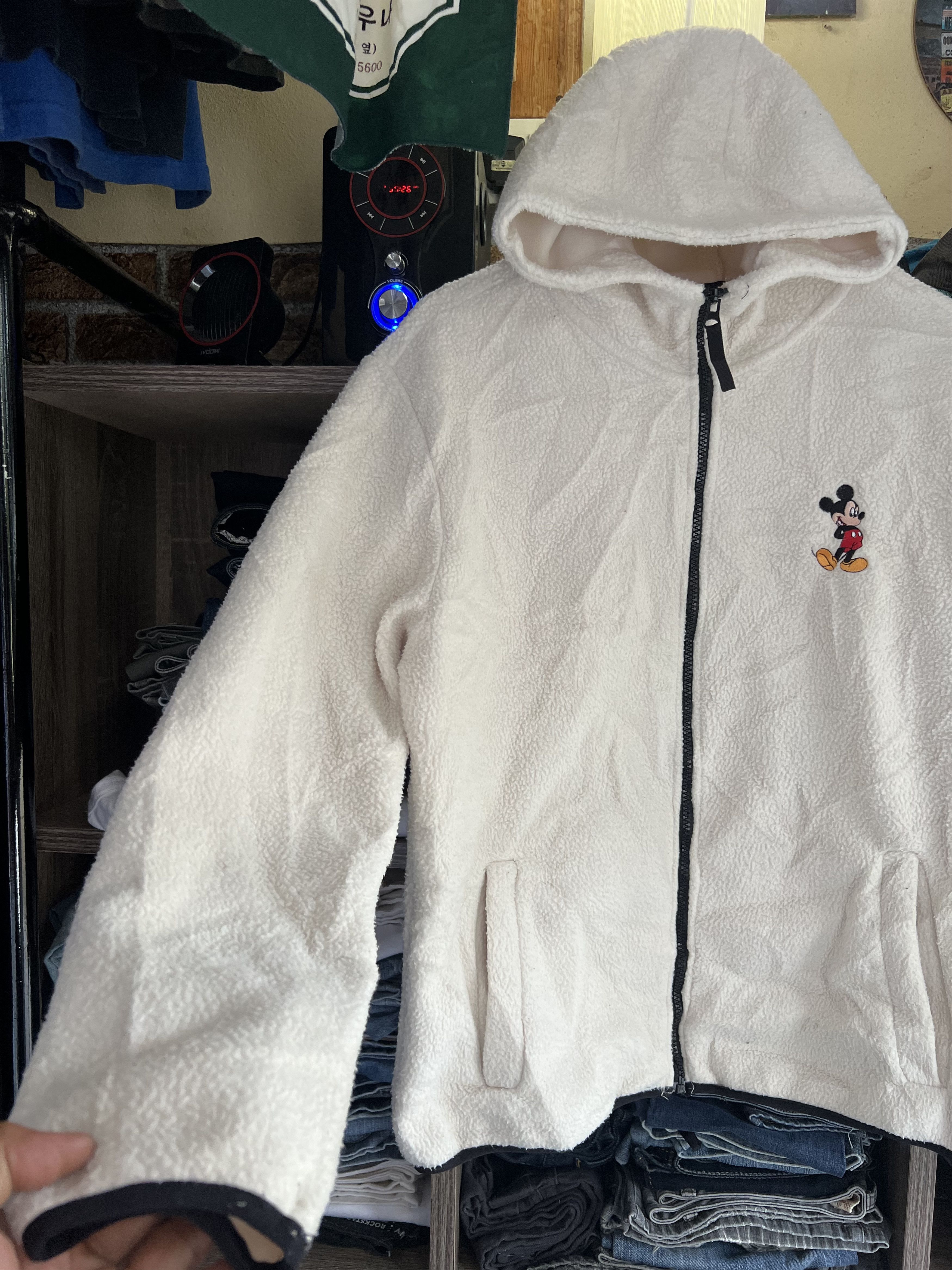 Disney 🔥Disney Mickey Fleece Hoodie Size US M / EU 48-50 / 2 - 7 Thumbnail