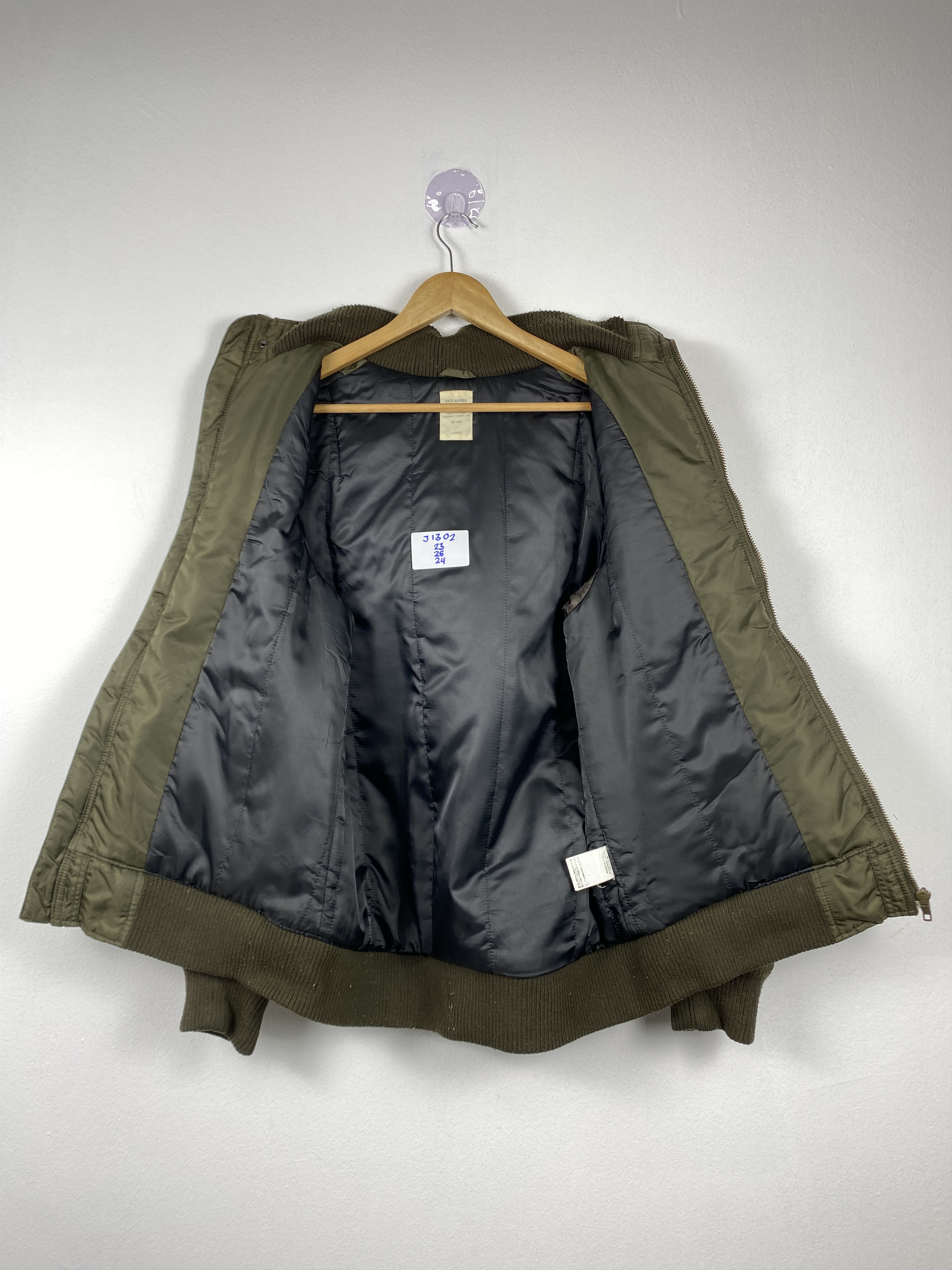Japanese Brand Vintage Back Number Hoodie Bombers Jacket J1302 Size US S / EU 44-46 / 1 - 10 Thumbnail