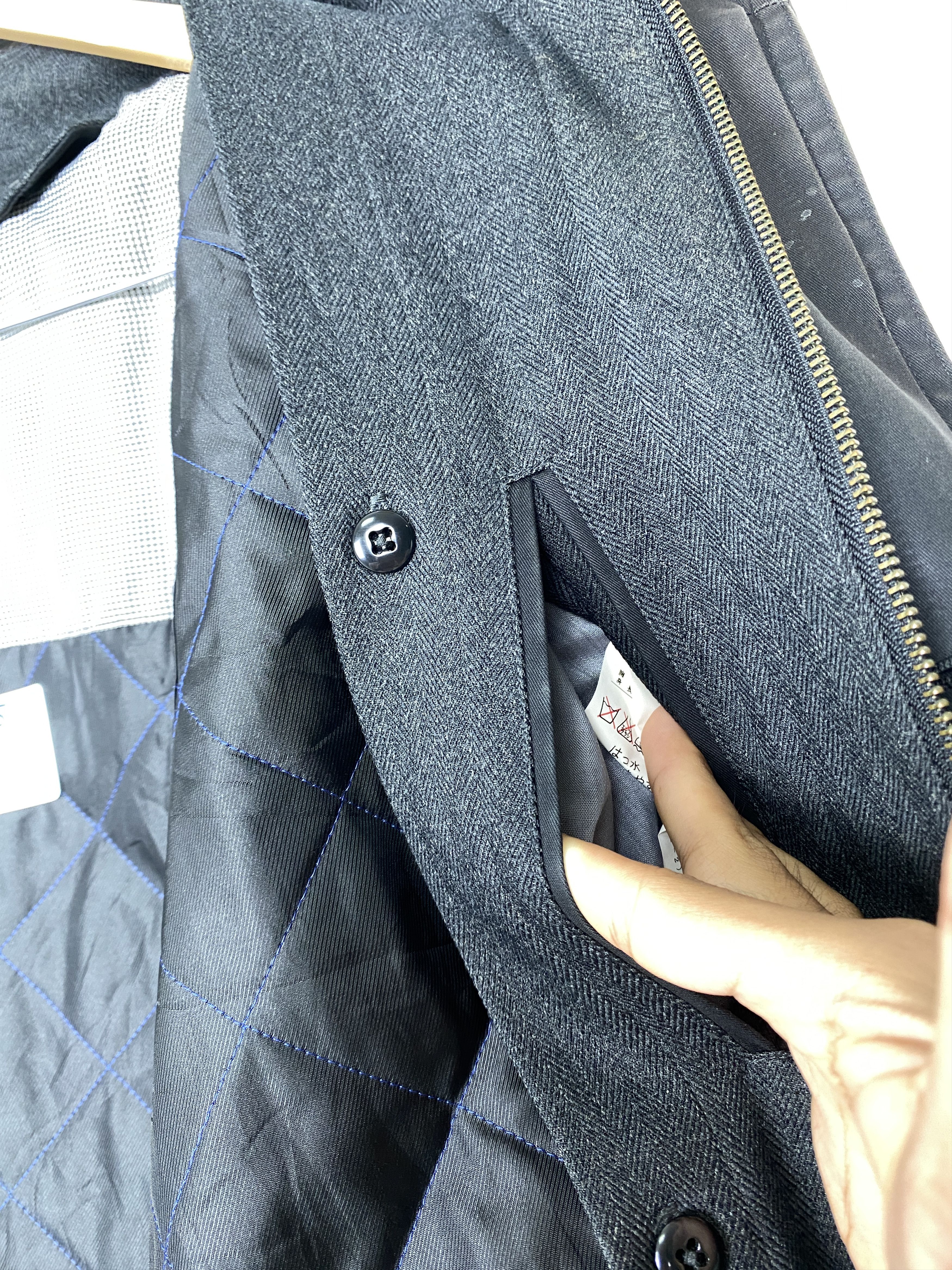 Japanese Brand Vintage Japanese Brand Long Jackets Quilted Lining J1475 Size US S / EU 44-46 / 1 - 13 Thumbnail