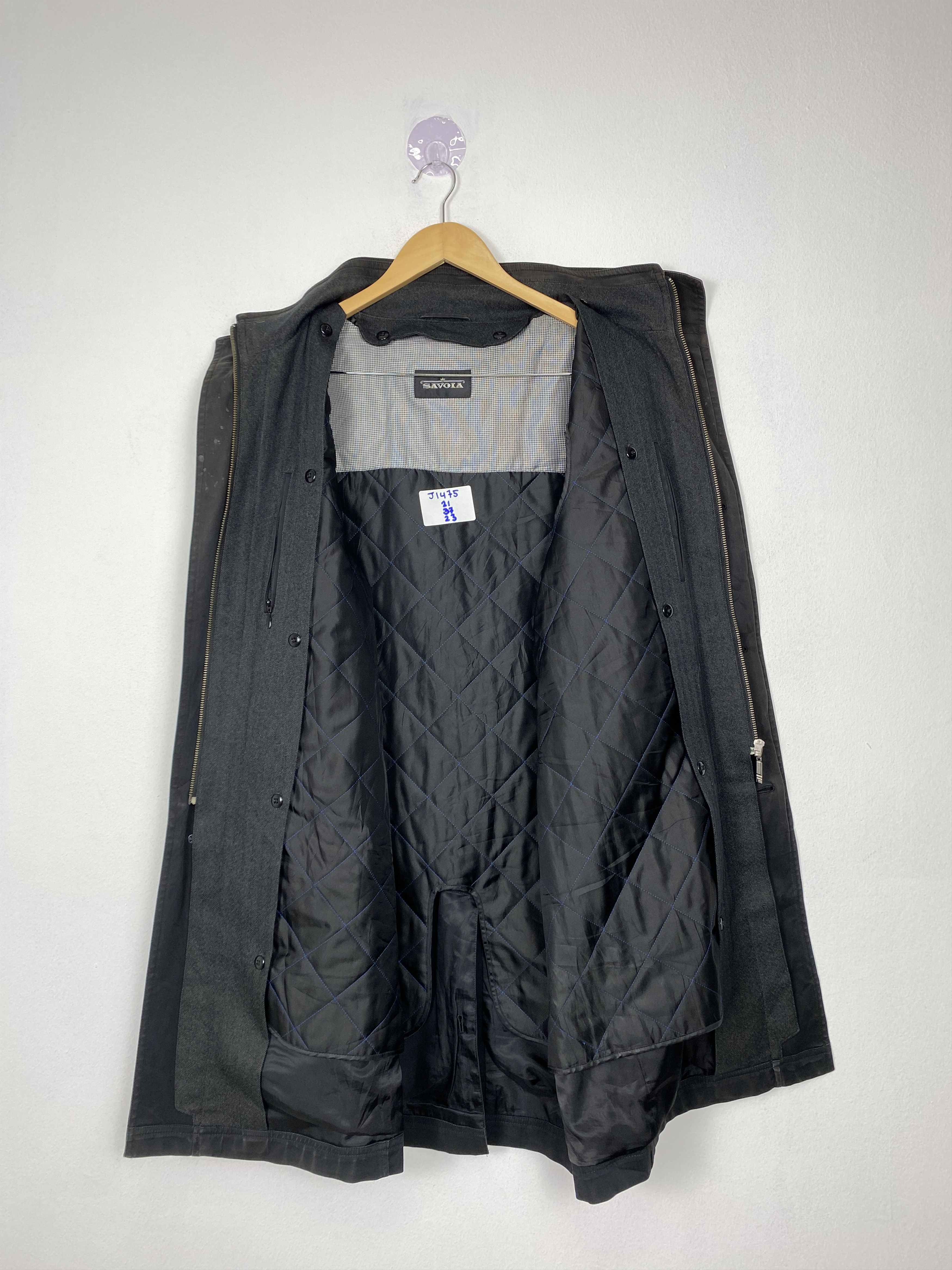 Japanese Brand Vintage Japanese Brand Long Jackets Quilted Lining J1475 Size US S / EU 44-46 / 1 - 9 Thumbnail