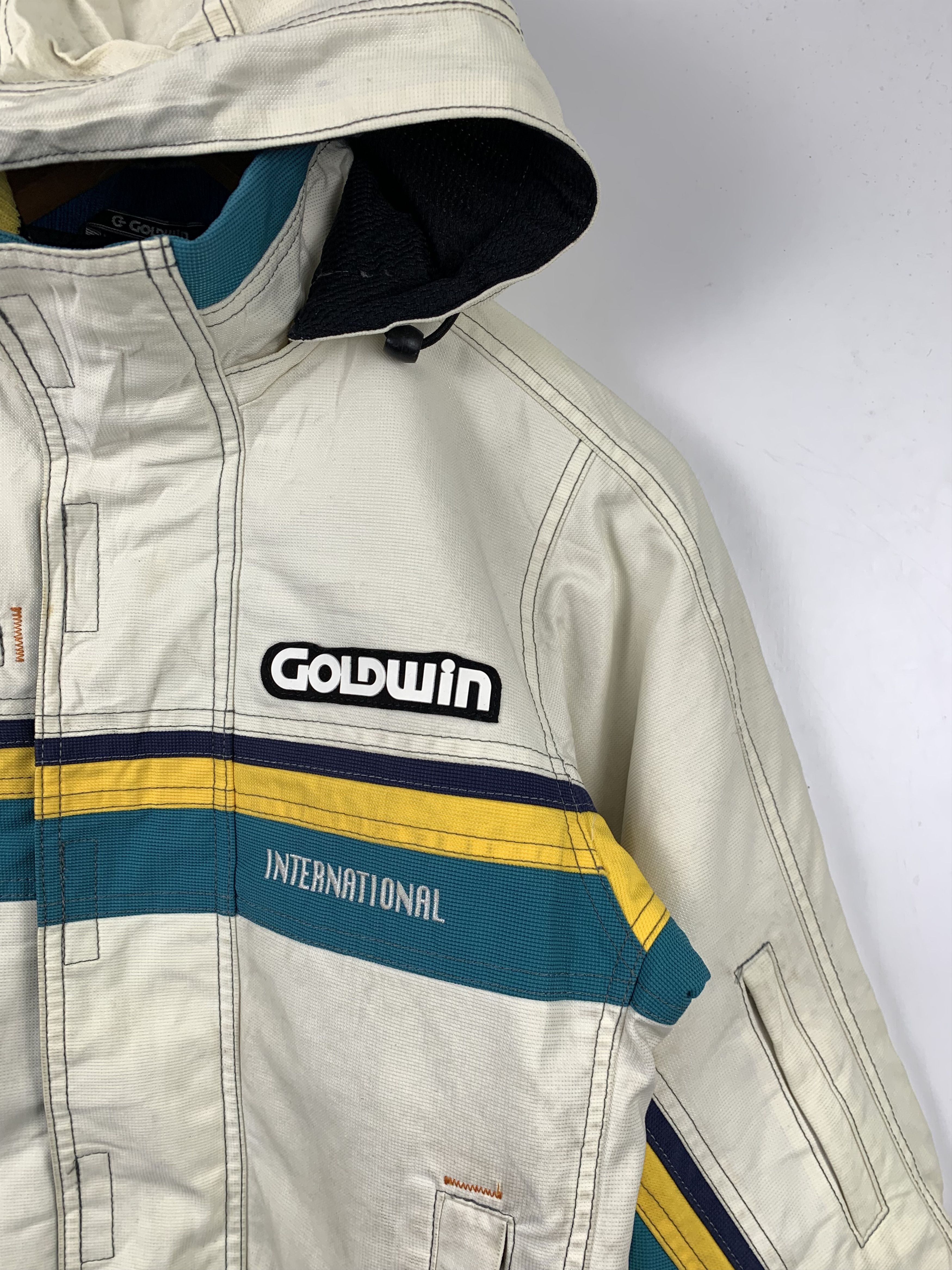 Goldwin Vintage GOLDWIN Ski Hoodie Multi Pocket Jacket J0458 Size US S / EU 44-46 / 1 - 4 Thumbnail