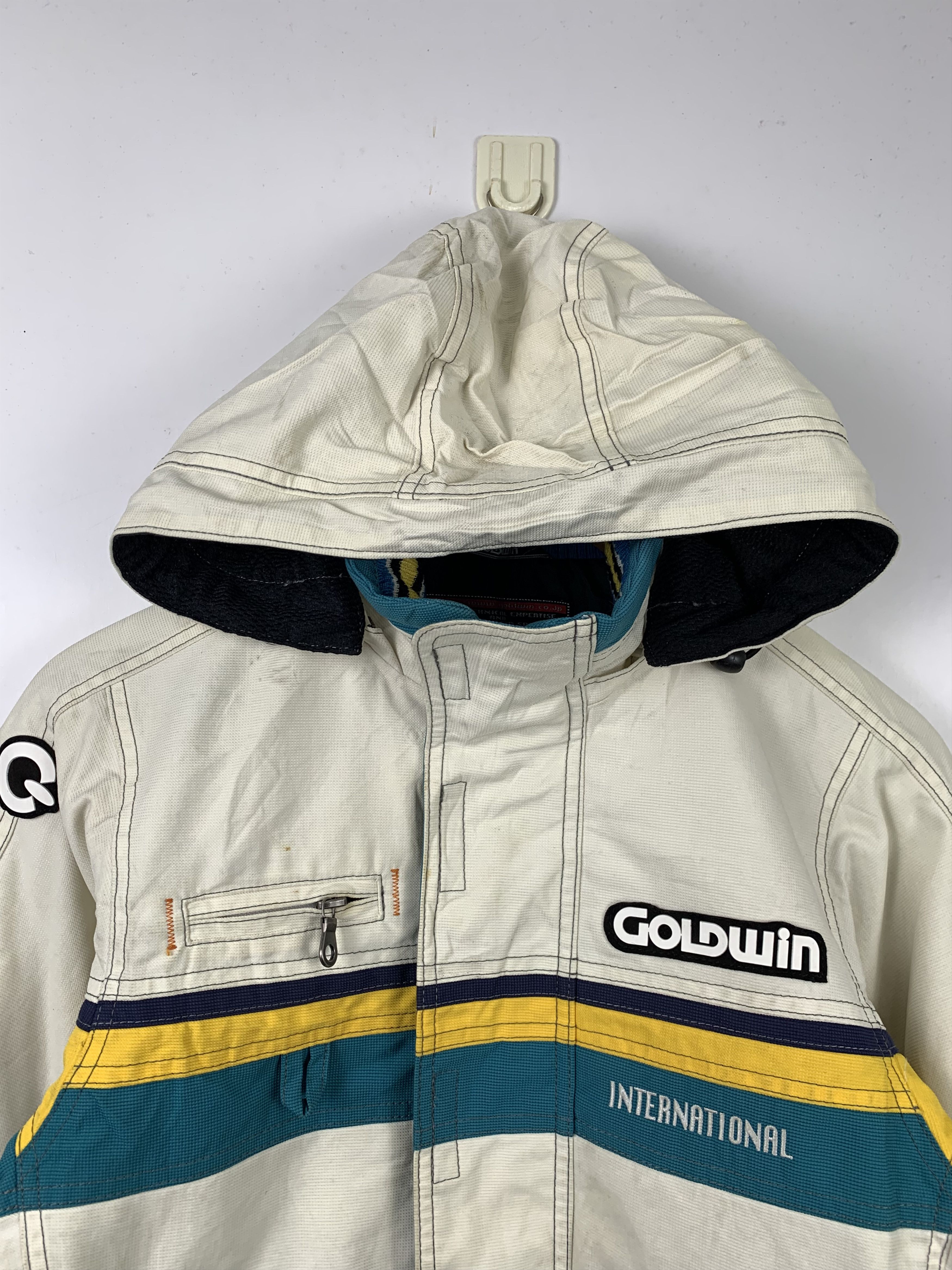 Goldwin Vintage GOLDWIN Ski Hoodie Multi Pocket Jacket J0458 Size US S / EU 44-46 / 1 - 2 Thumbnail