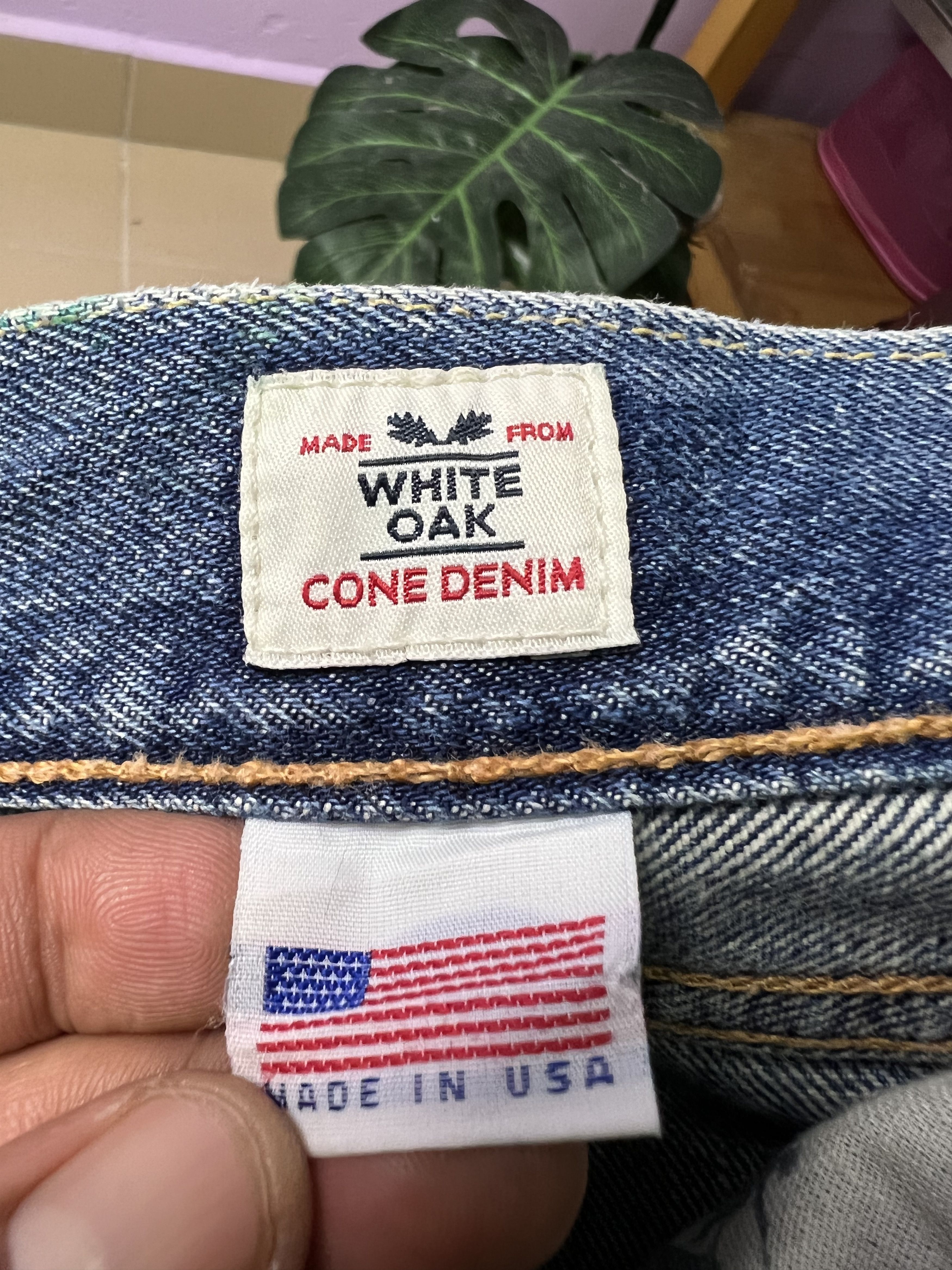 Levi's 🔥Rare Vintage Levi’s White Oak Distressed Denim Size US 35 - 19 Thumbnail