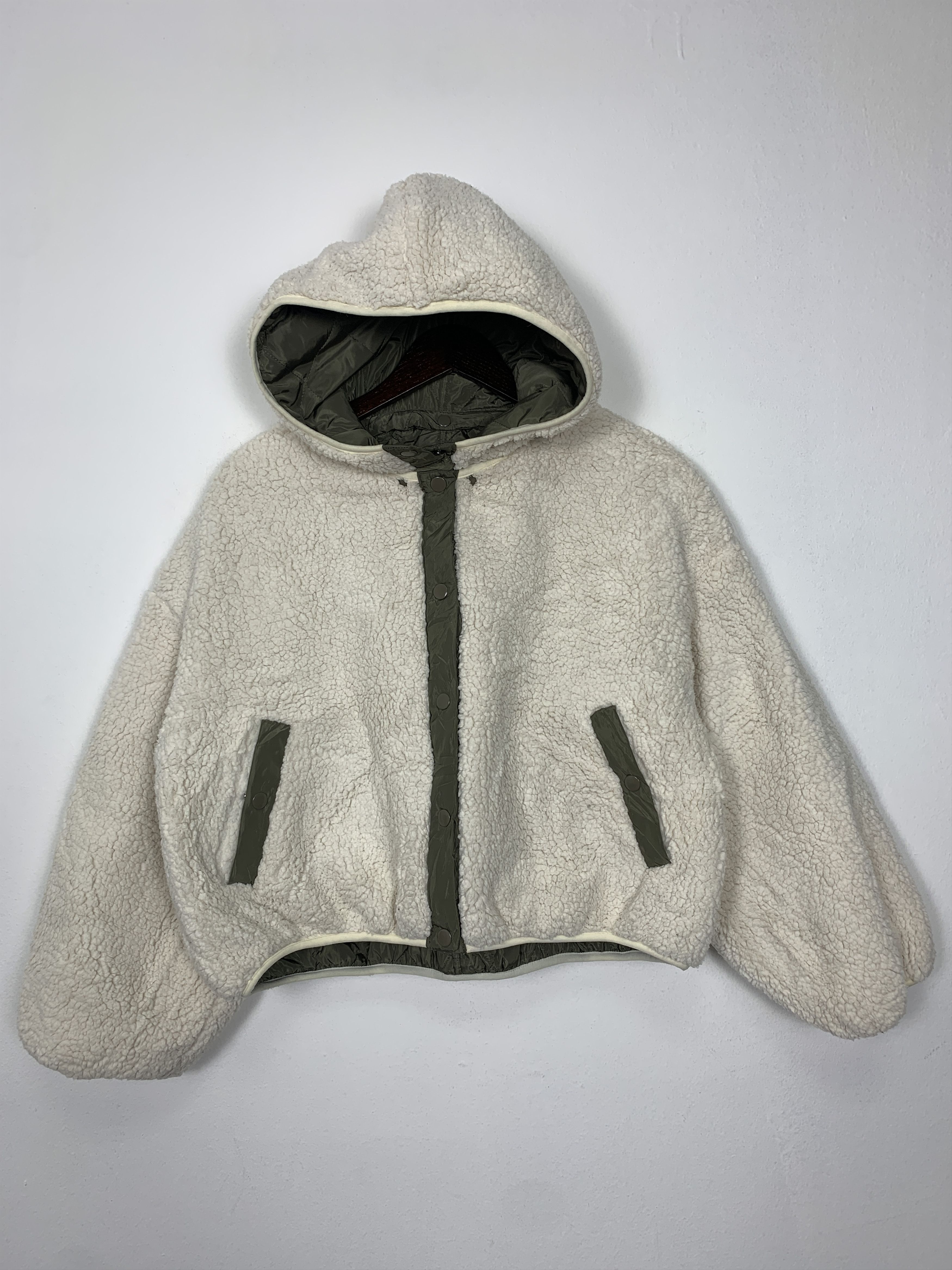 Japanese Brand Vintage Nice Claup Reversible Sherpa Lining Jacket J1089 Size US M / EU 48-50 / 2 - 7 Thumbnail