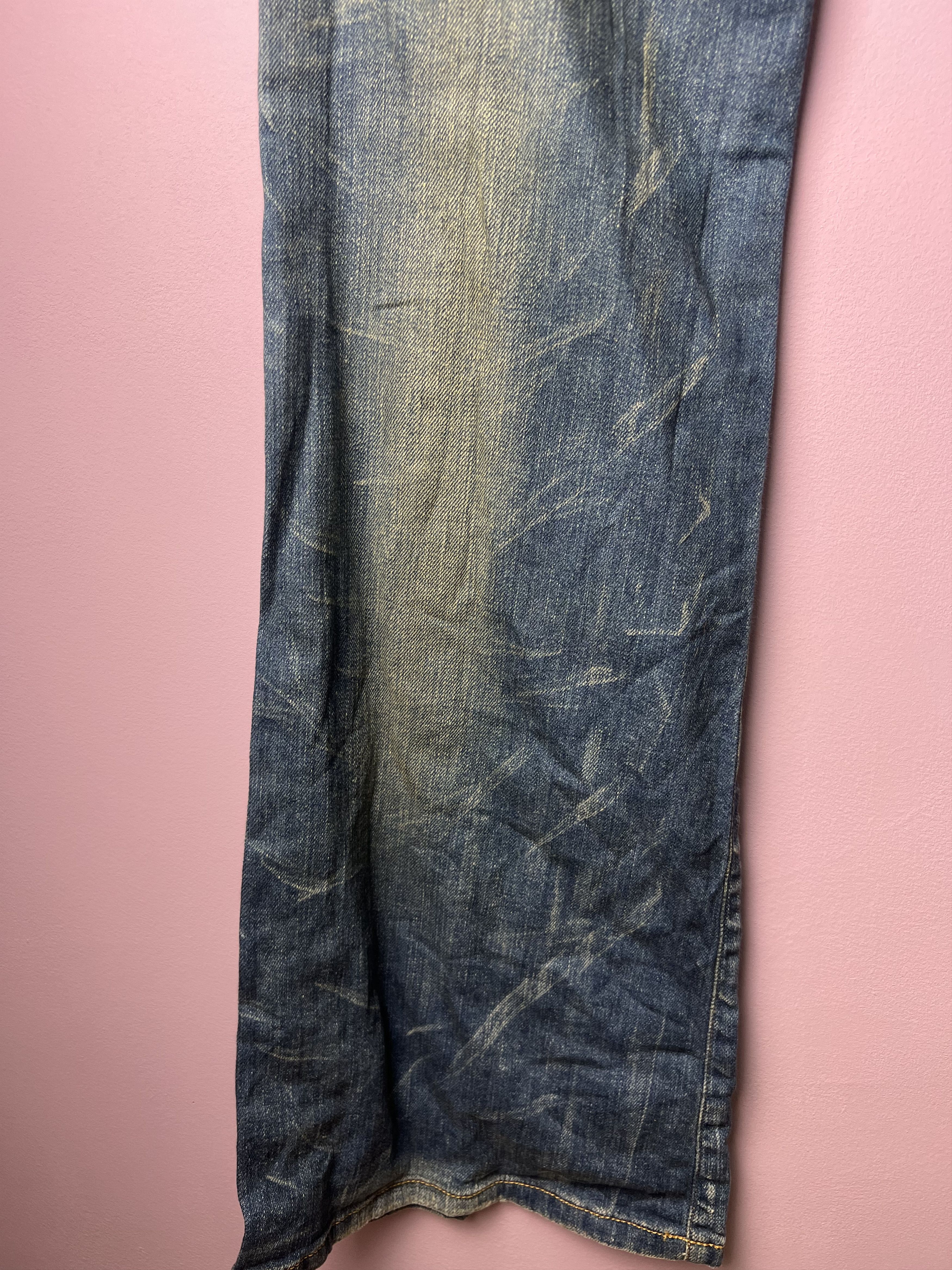 Diesel 🔥Vintage Diesel Distressed Denim Size 27" / US 4 / IT 40 - 16 Thumbnail
