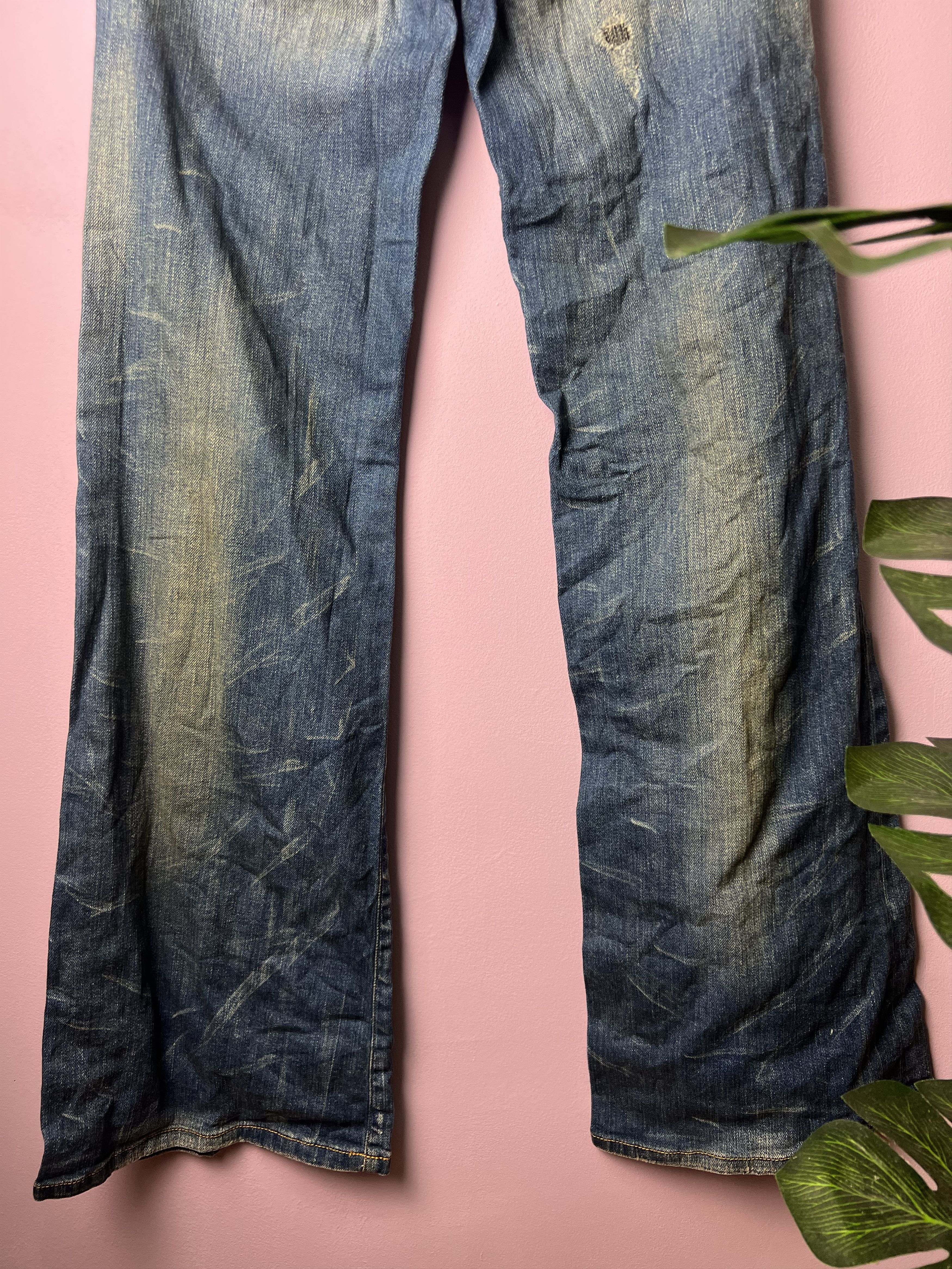 Diesel 🔥Vintage Diesel Distressed Denim Size 27" / US 4 / IT 40 - 15 Thumbnail