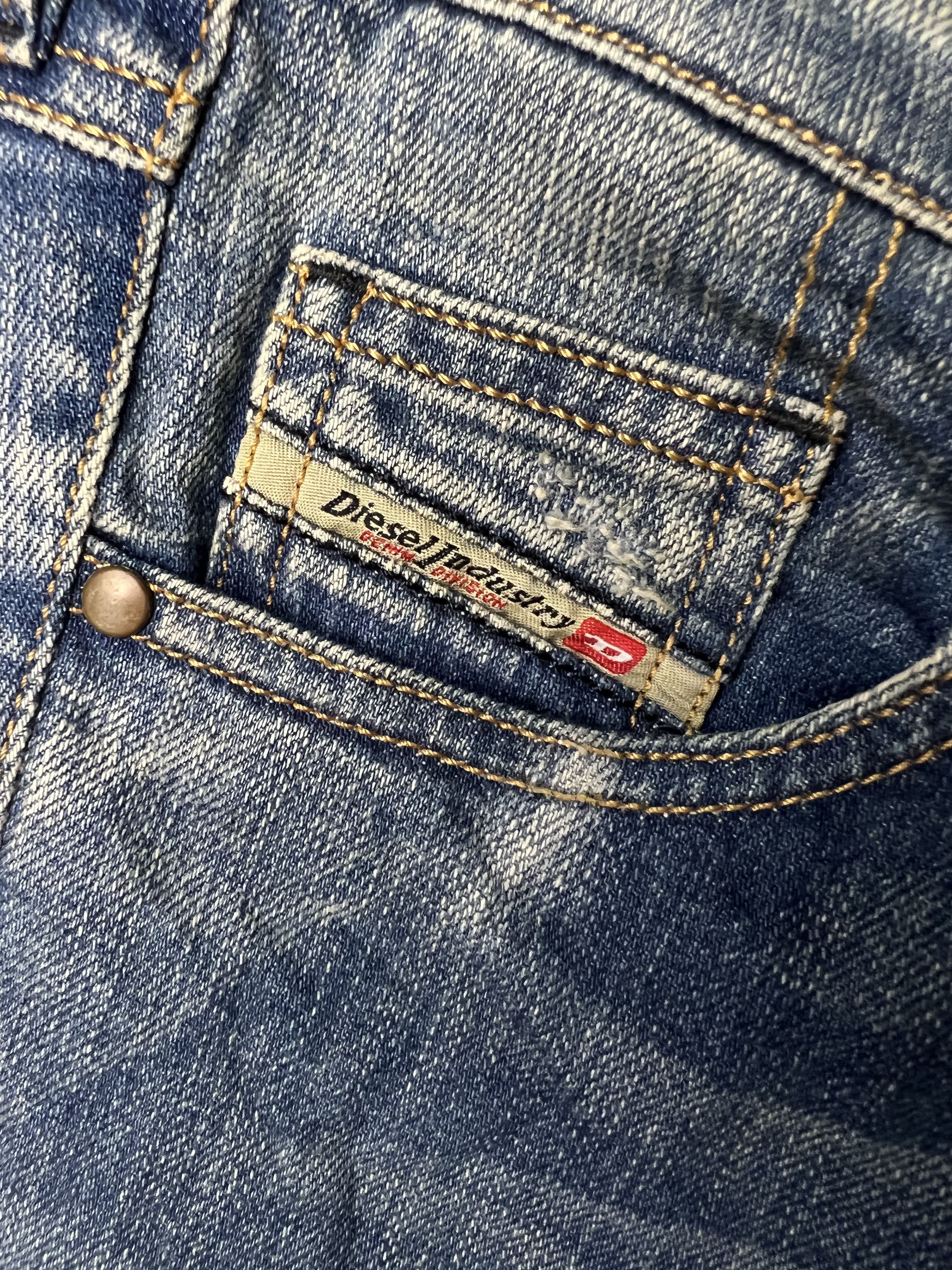 Diesel 🔥Vintage Diesel Distressed Denim Size 27" / US 4 / IT 40 - 8 Thumbnail