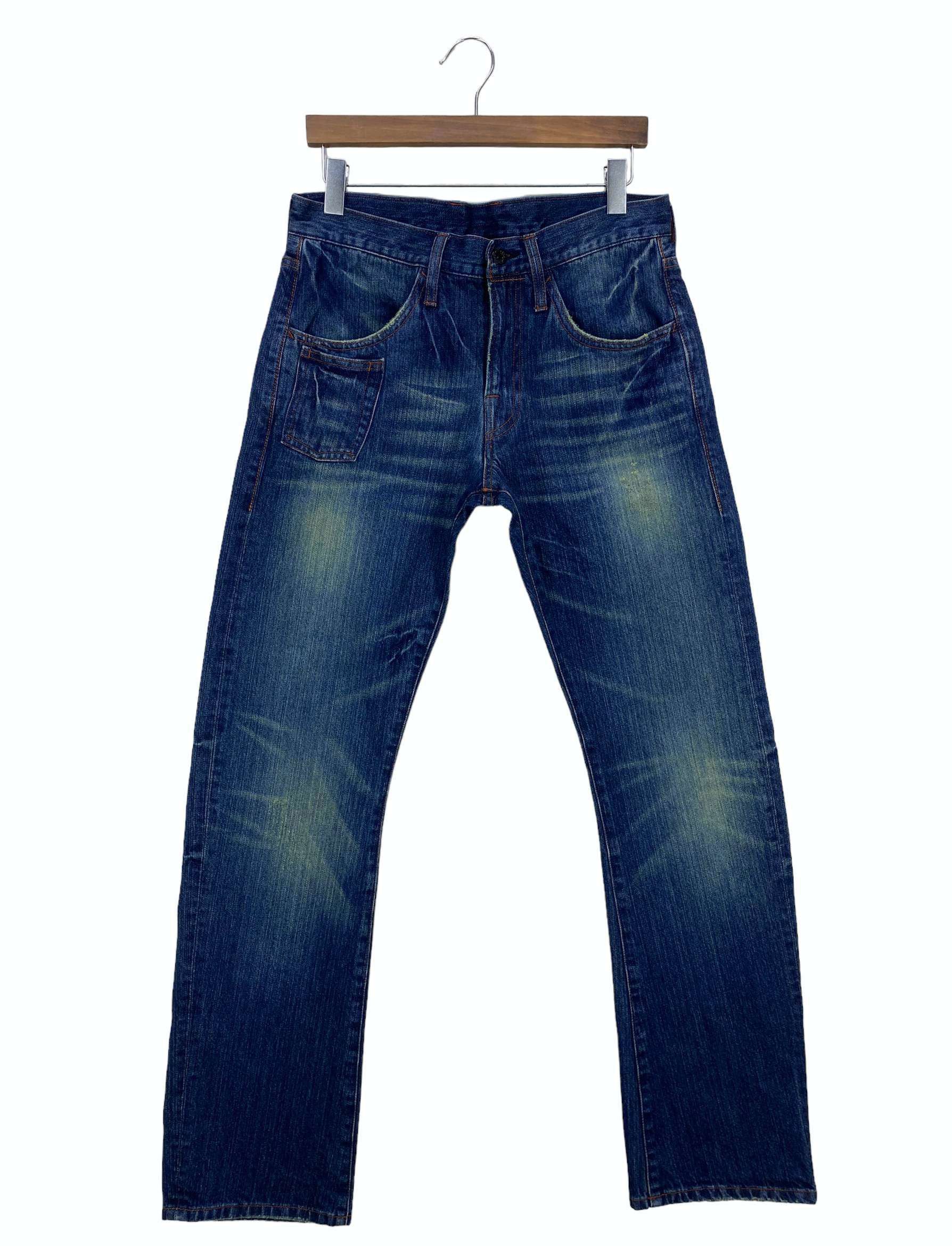 Global Work × Japanese Brand Global Work Jeans Distressed Denim Japanese Brand Size US 30 / EU 46 - 1 Thumbnail
