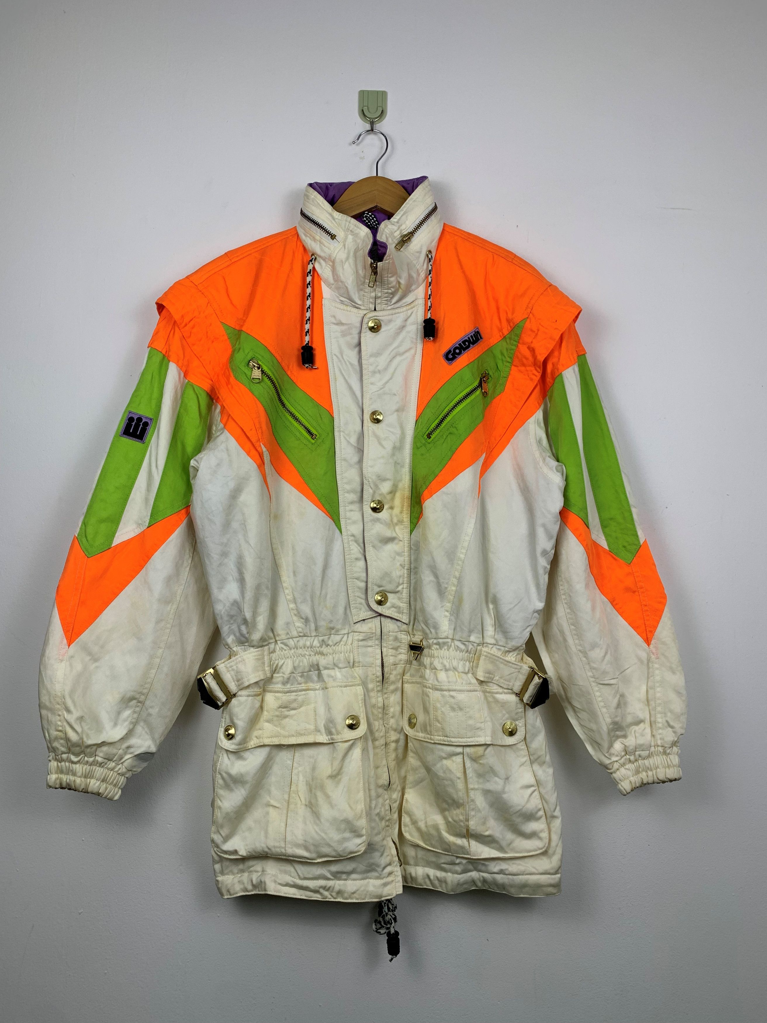 Goldwin vintage GOLDWIN Ski Quilted Lining Jacket J0705 Size US M / EU 48-50 / 2 - 1 Thumbnail