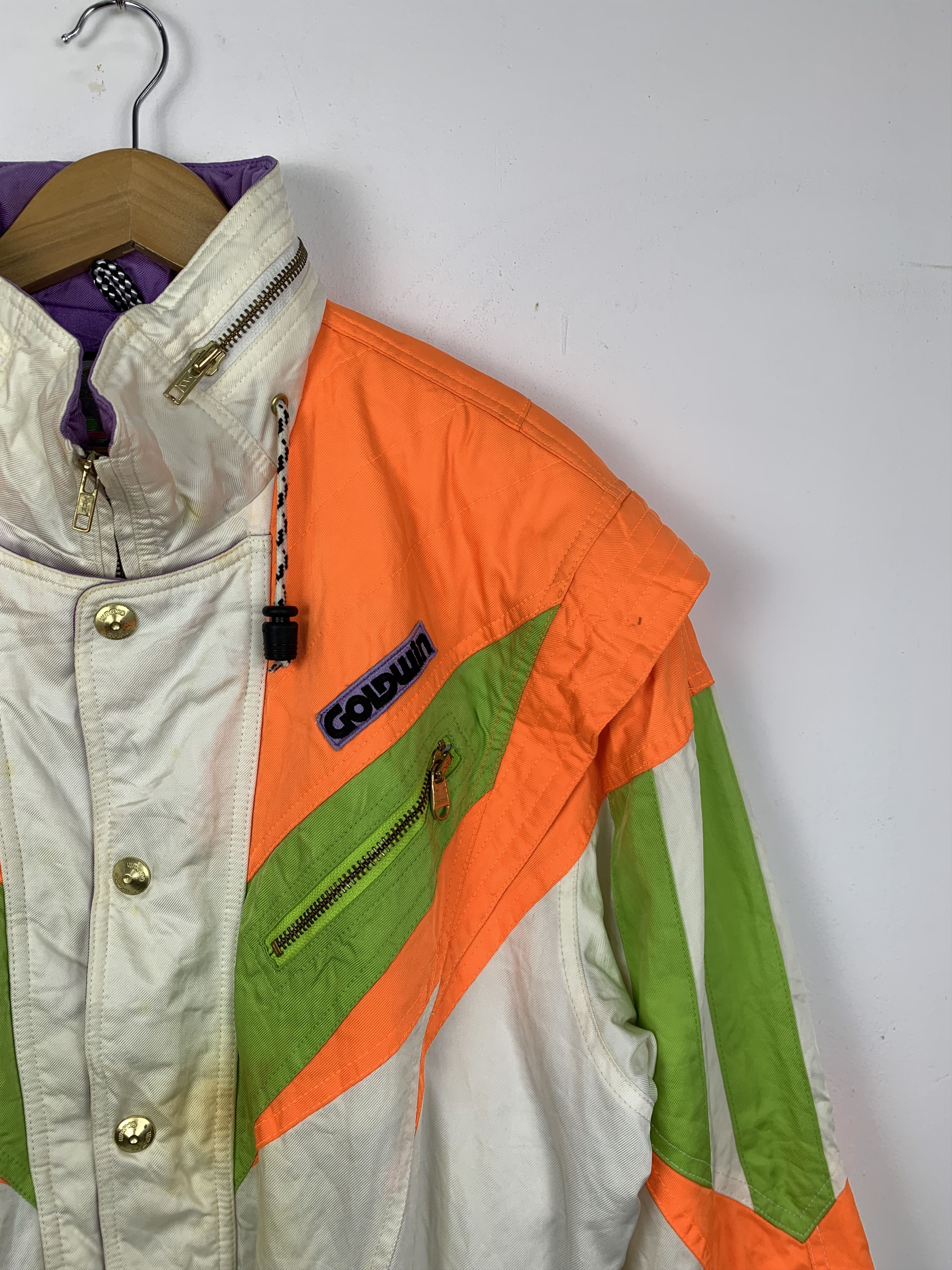 Goldwin vintage GOLDWIN Ski Quilted Lining Jacket J0705 Size US M / EU 48-50 / 2 - 6 Thumbnail
