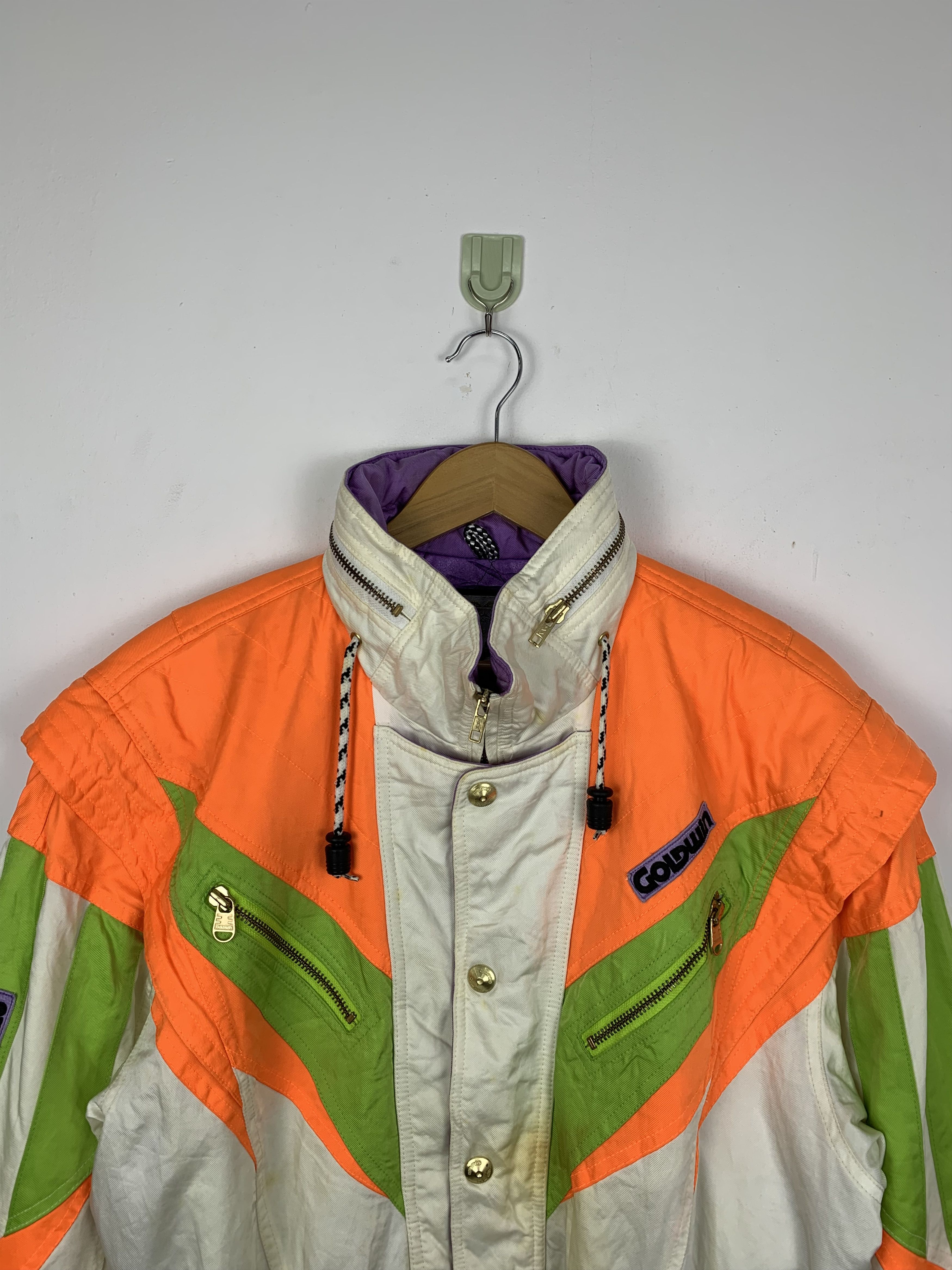 Goldwin vintage GOLDWIN Ski Quilted Lining Jacket J0705 Size US M / EU 48-50 / 2 - 2 Thumbnail