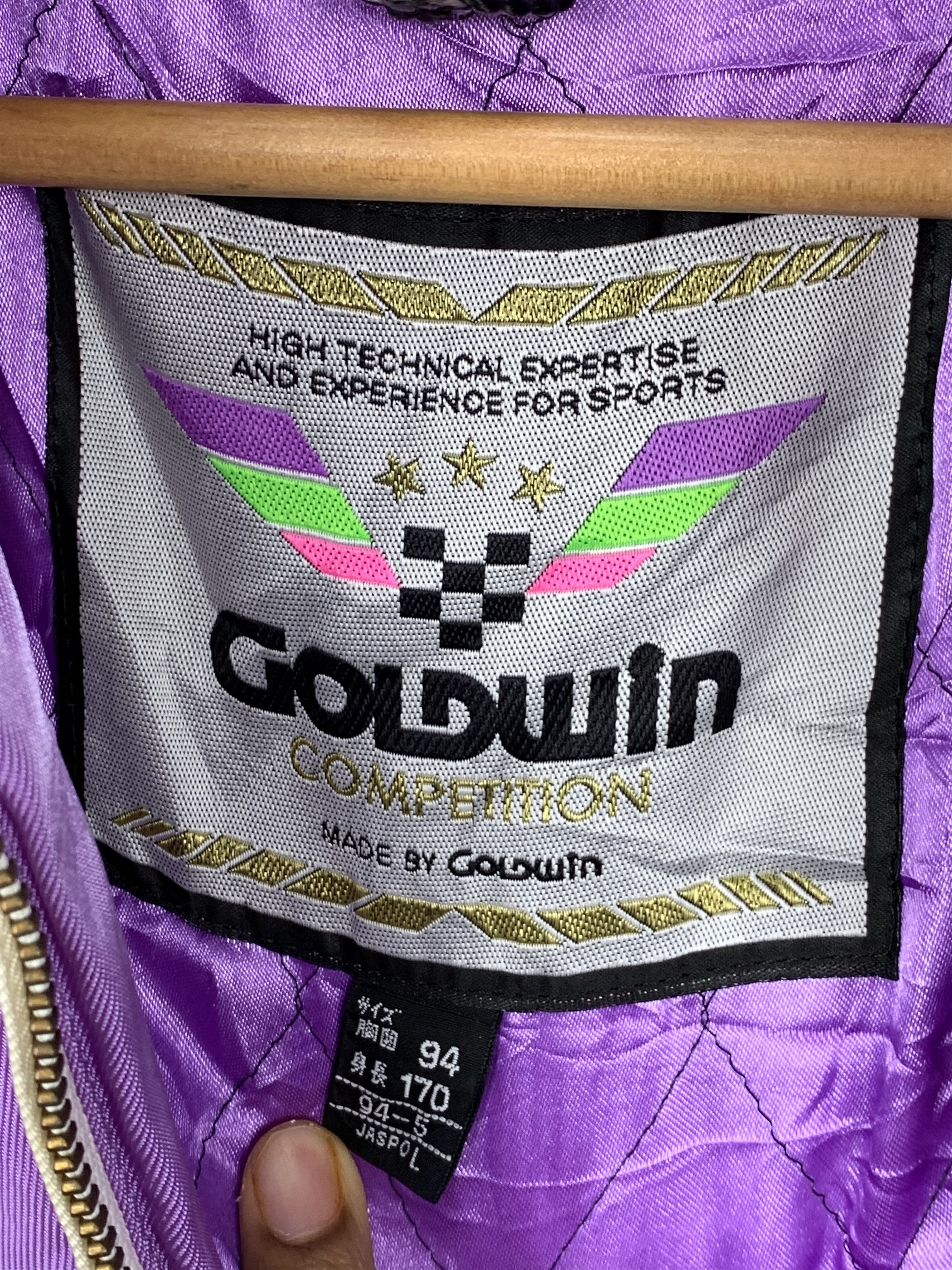 Goldwin vintage GOLDWIN Ski Quilted Lining Jacket J0705 Size US M / EU 48-50 / 2 - 20 Thumbnail