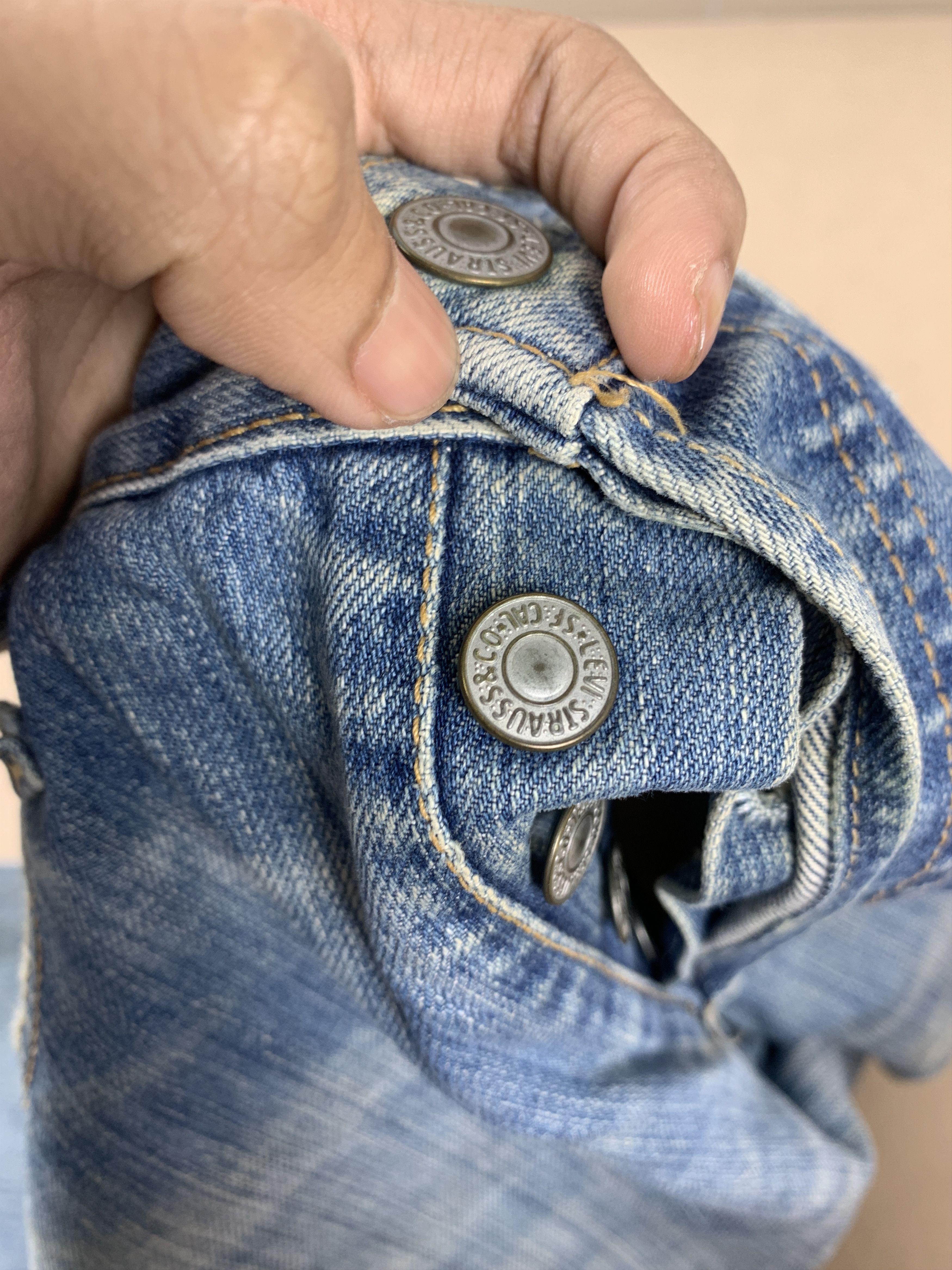Levi's Vintage 90s LEVI'S 501 Faded Straight Jeans P0065 Size US 32 / EU 48 - 17 Thumbnail