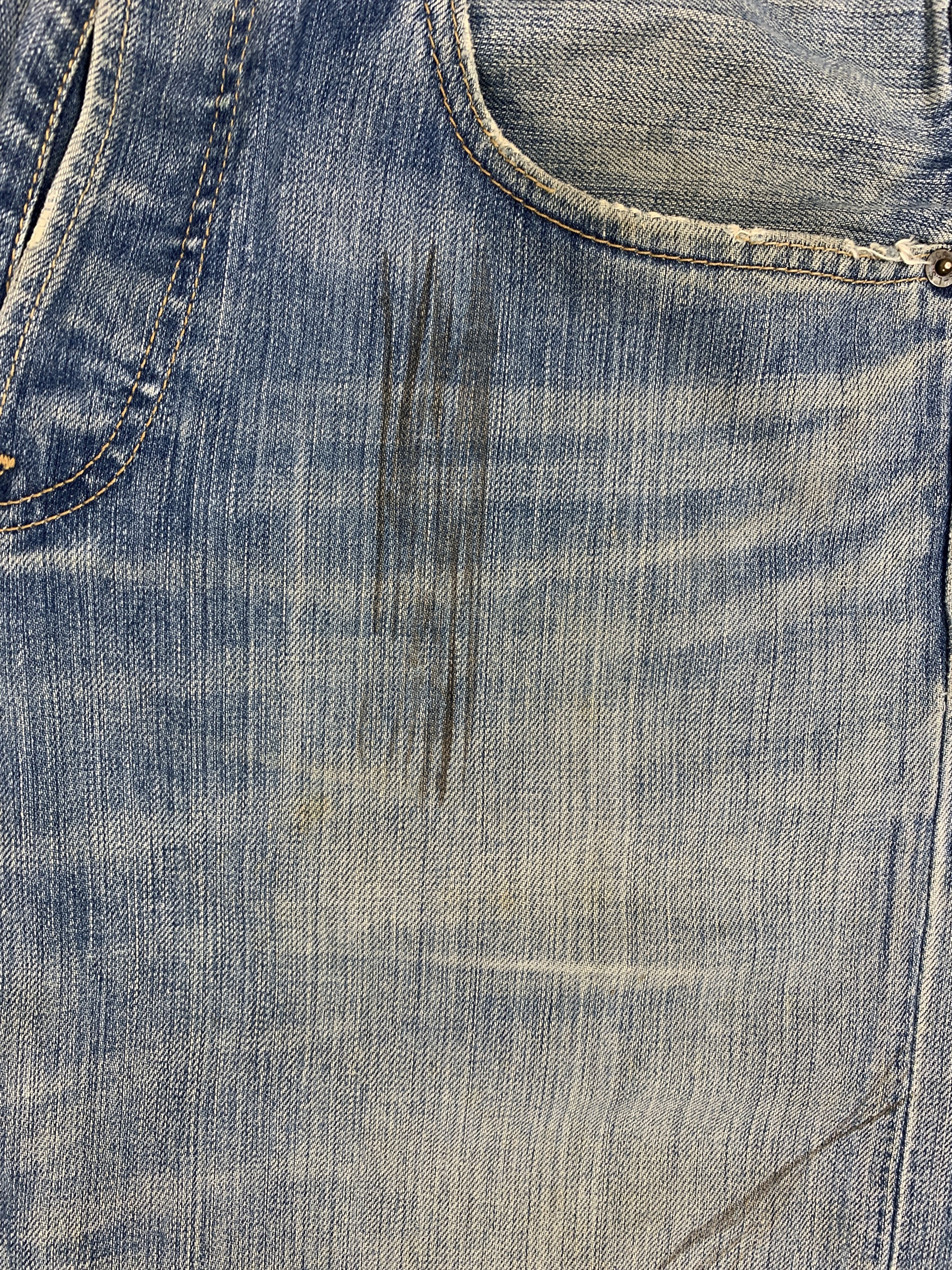 Levi's Vintage 90s LEVI'S 501 Faded Straight Jeans P0065 Size US 32 / EU 48 - 4 Thumbnail