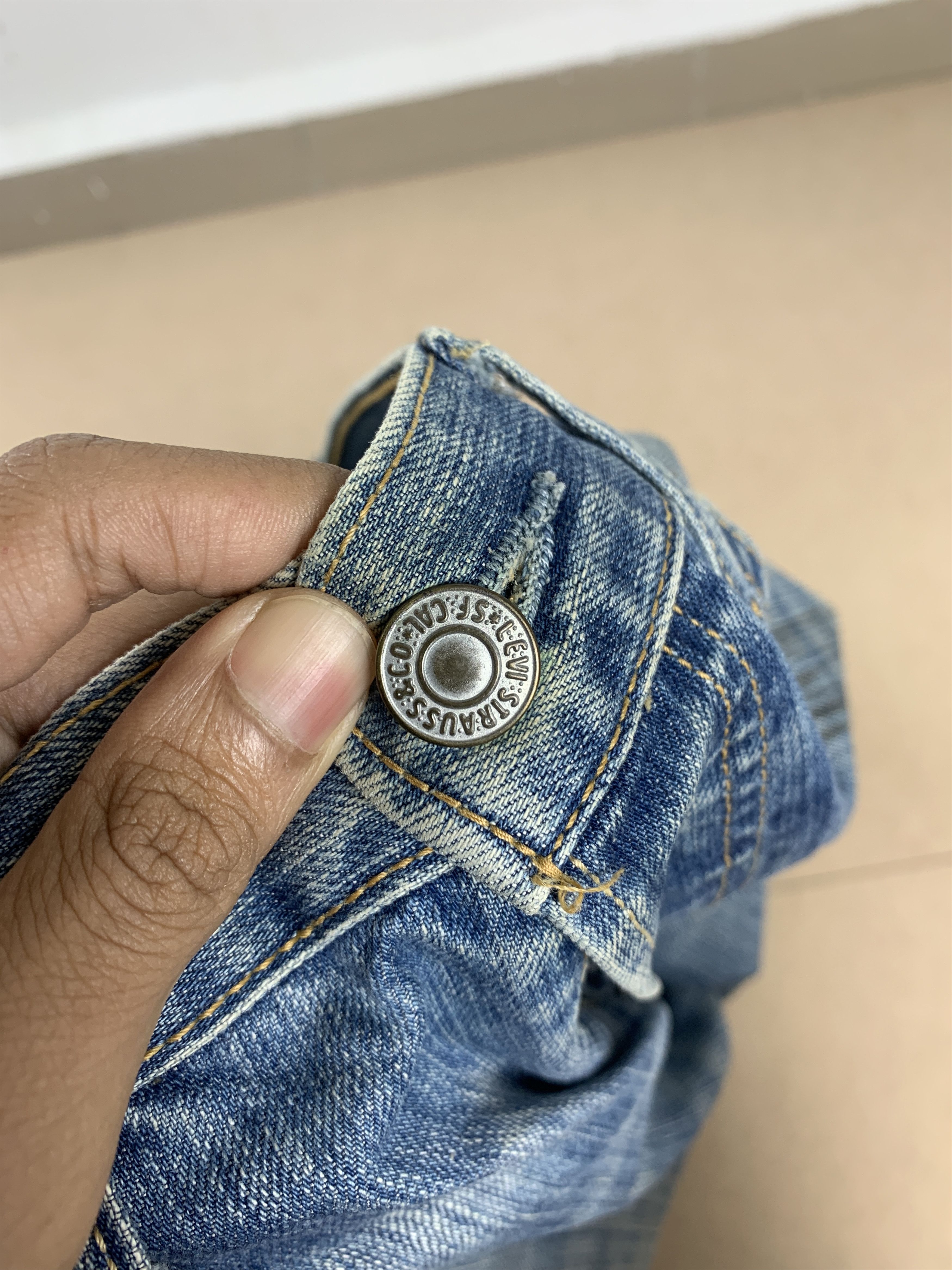 Levi's Vintage 90s LEVI'S 501 Faded Straight Jeans P0065 Size US 32 / EU 48 - 16 Thumbnail