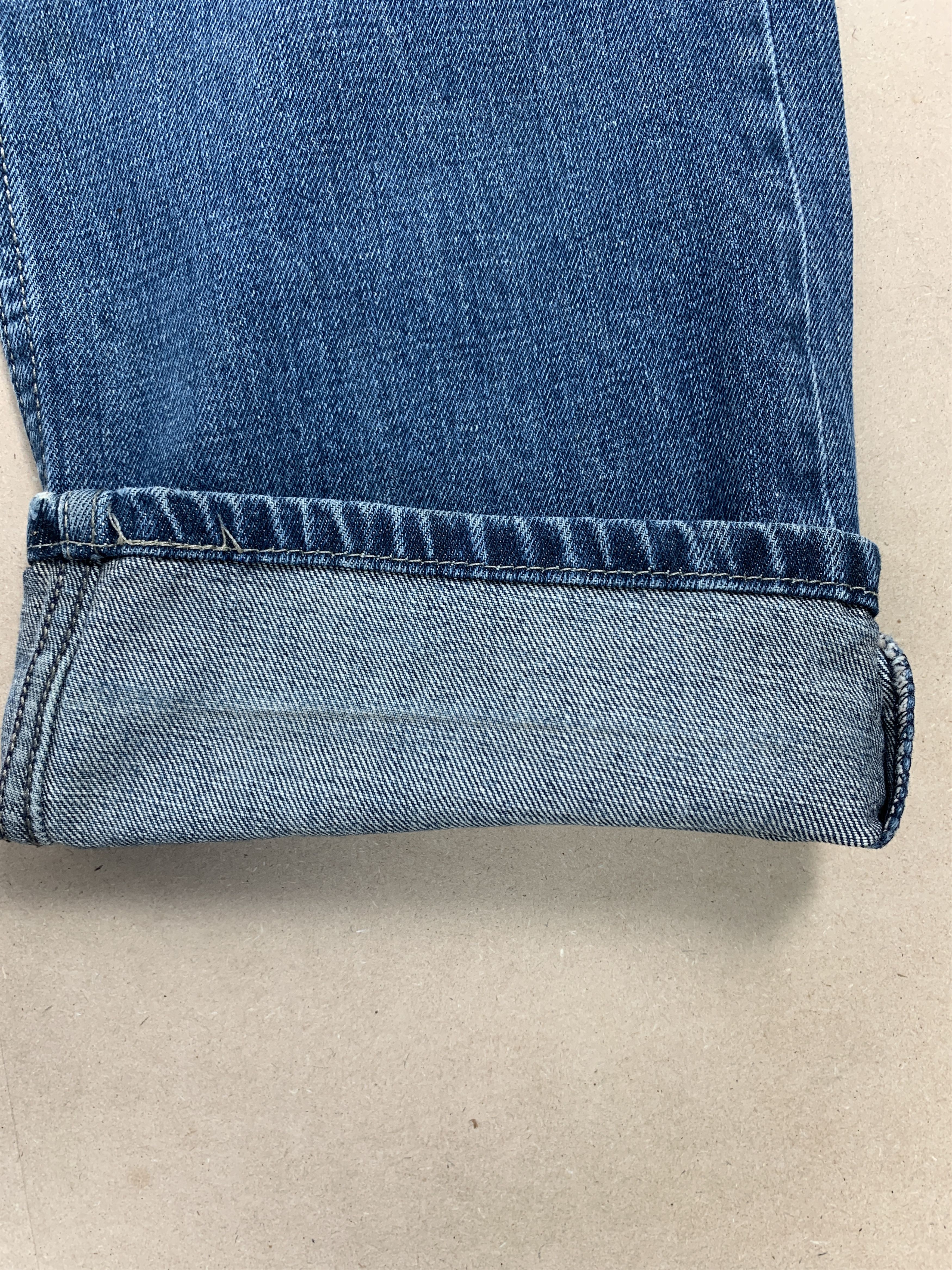 Levi's × Vintage Vintage LEVI'S 514 Distressed Faded Straight Cut Jeans Size US 32 / EU 48 - 5 Thumbnail