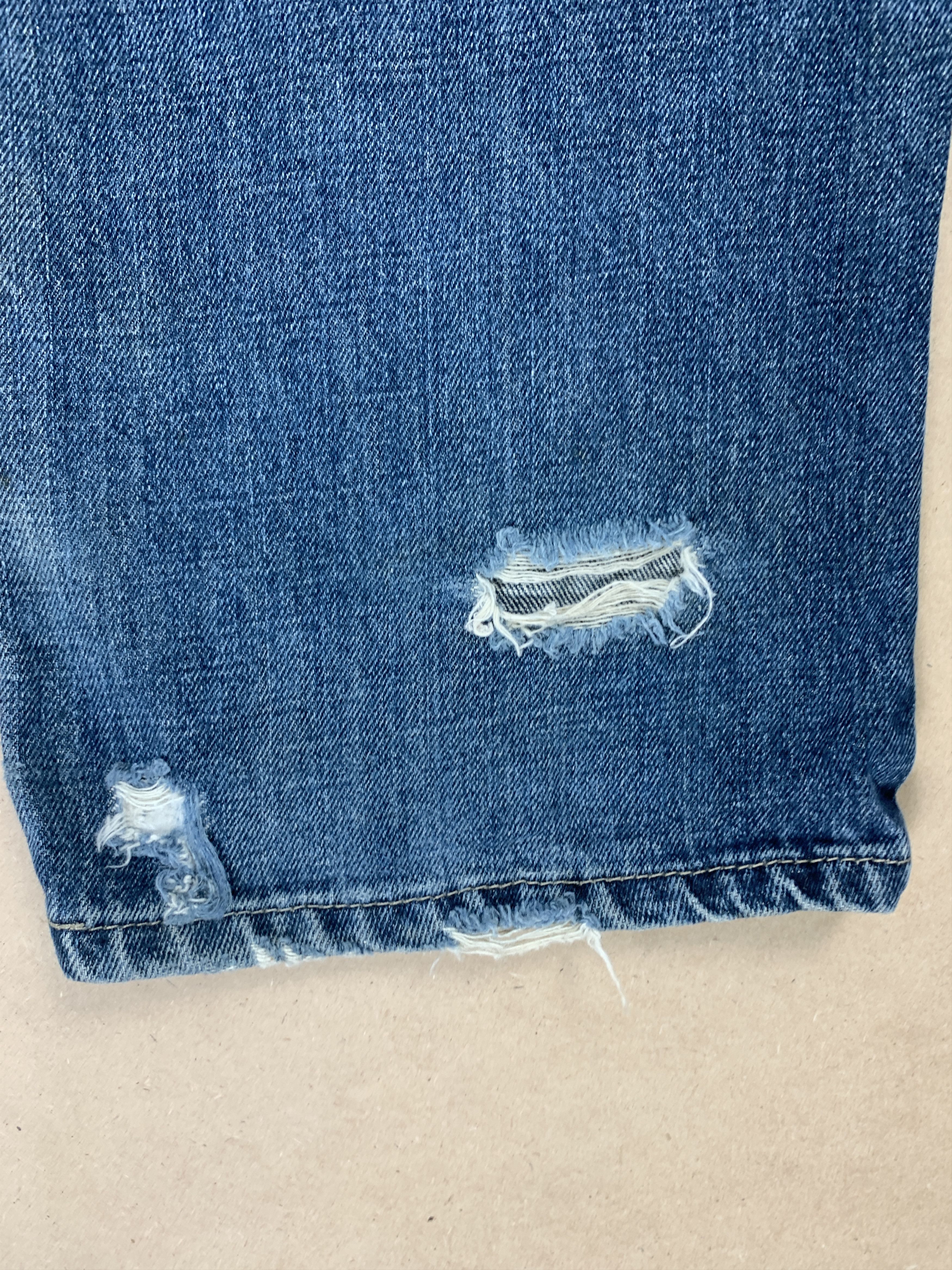 Levi's × Vintage Vintage LEVI'S 514 Distressed Faded Straight Cut Jeans Size US 32 / EU 48 - 9 Thumbnail