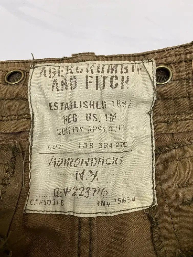 Abercrombie & Fitch AW08 ABERCROMBIE AND FITCH MILITARY CARGO PANTS Size US 36 / EU 52 - 7 Thumbnail
