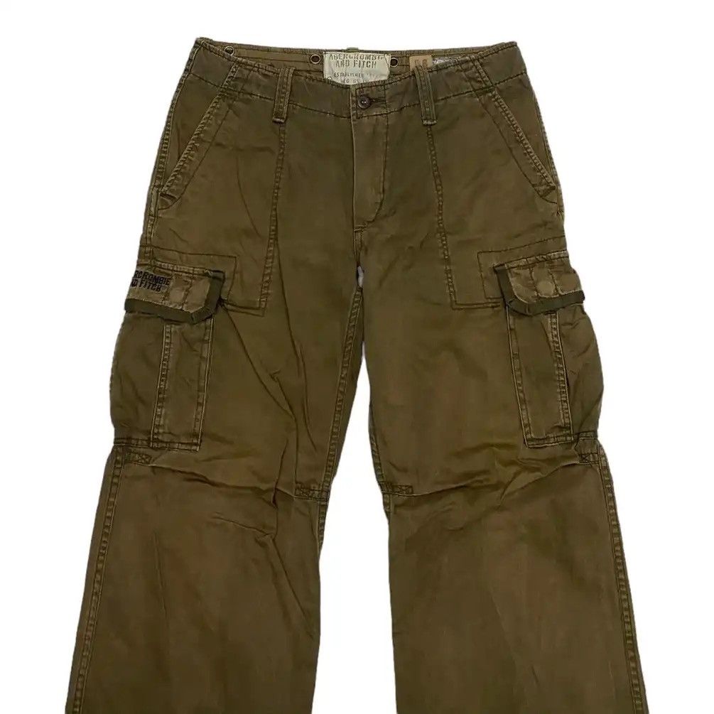 Abercrombie & Fitch AW08 ABERCROMBIE AND FITCH MILITARY CARGO PANTS Size US 36 / EU 52 - 4 Thumbnail