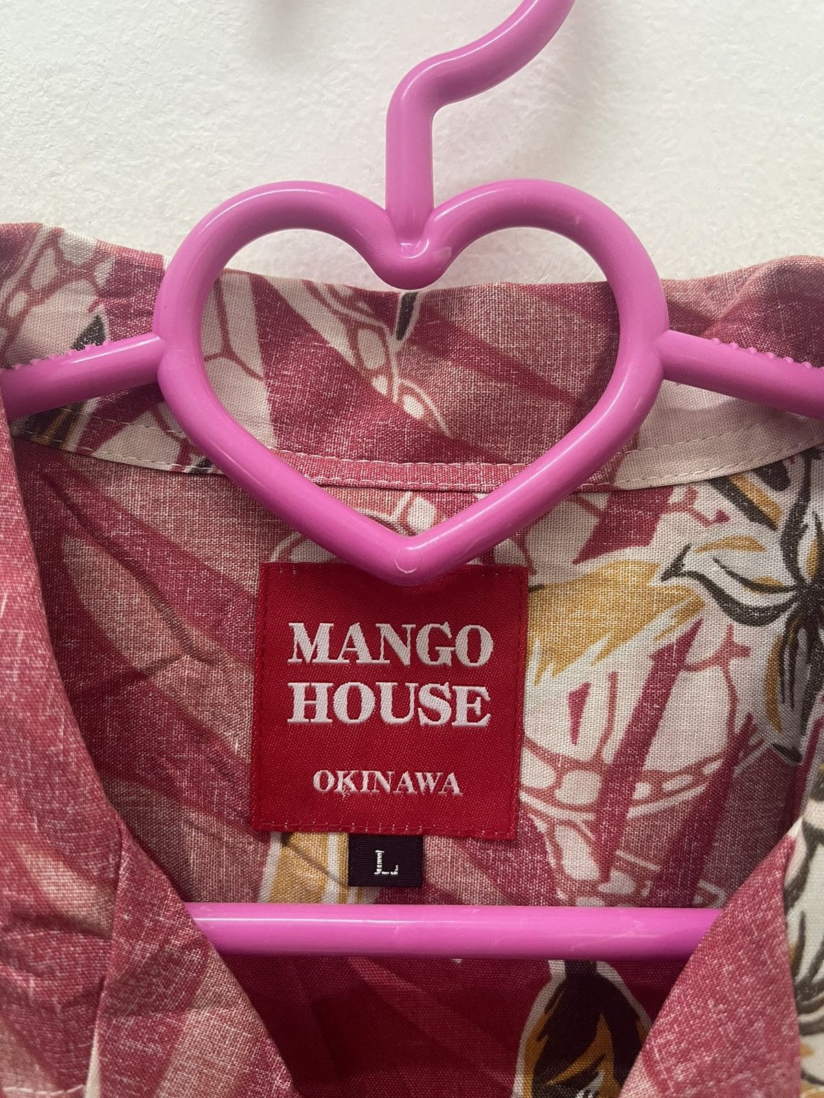 14th Addiction Rare Vintage MANGO HOUSE OKINAWA Japan Hawaii Flora Design Size US L / EU 52-54 / 3 - 3 Thumbnail