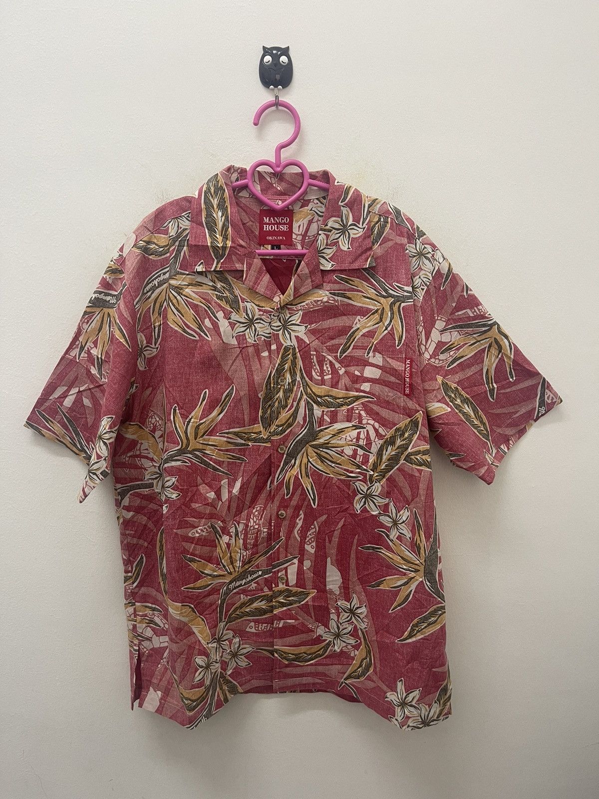 14th Addiction Rare Vintage MANGO HOUSE OKINAWA Japan Hawaii Flora Design Size US L / EU 52-54 / 3 - 1 Thumbnail