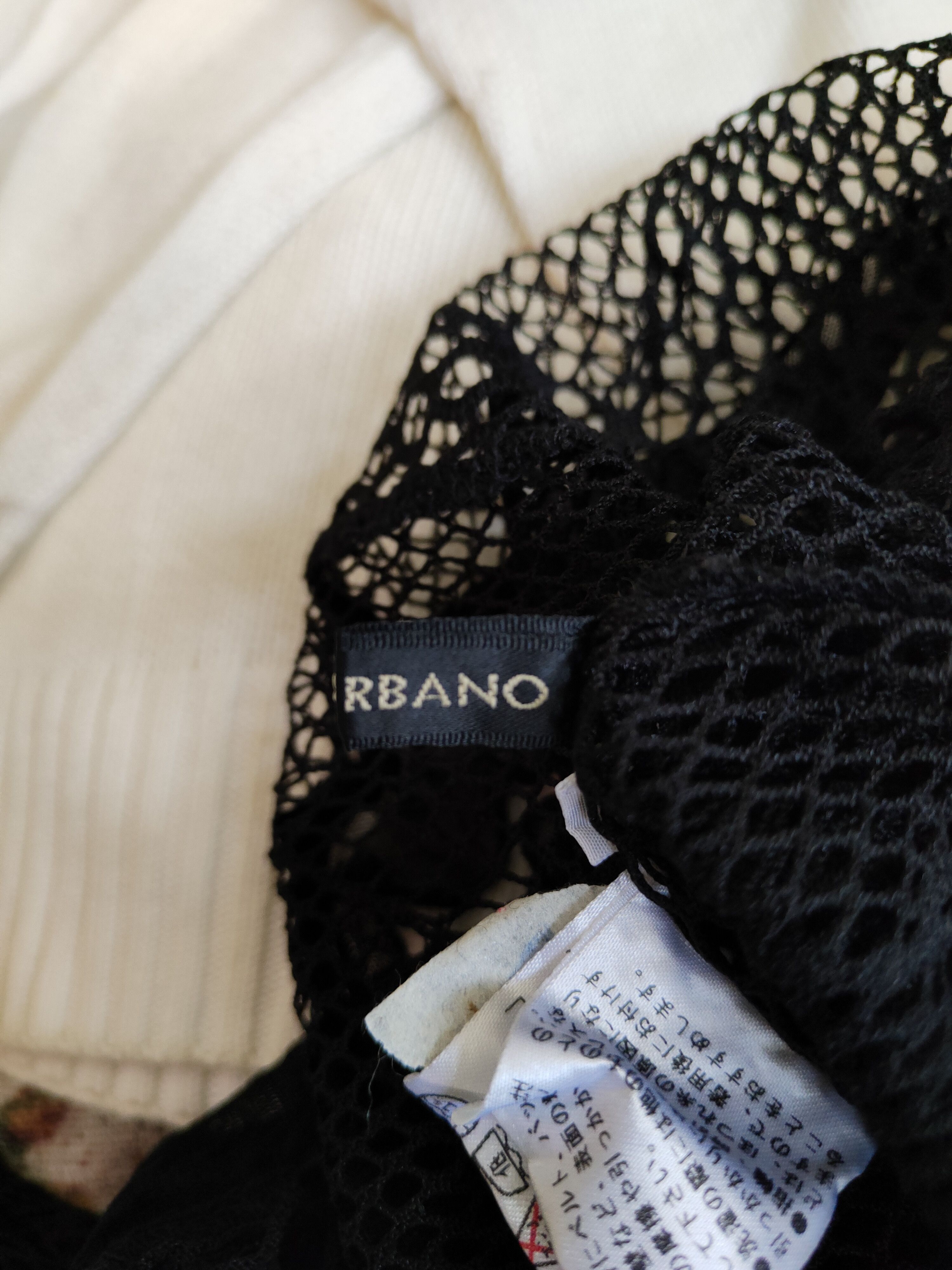 Japanese Brand × Linea DL Linea Urbano Black mesh Net crochet Cardigan #5926 Size M / US 6-8 / IT 42-44 - 11 Thumbnail