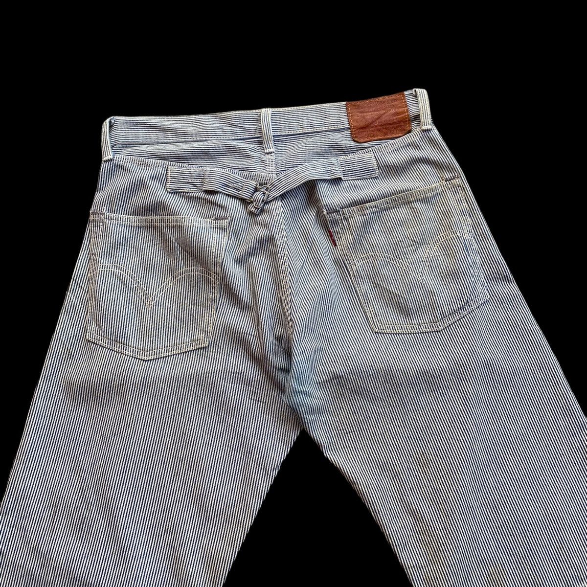 Levi's VINTAGE LEVIS 503 BUCKLE BACK HICKORY STRIPE SHORT-PANTS Size US 34 / EU 50 - 5 Thumbnail