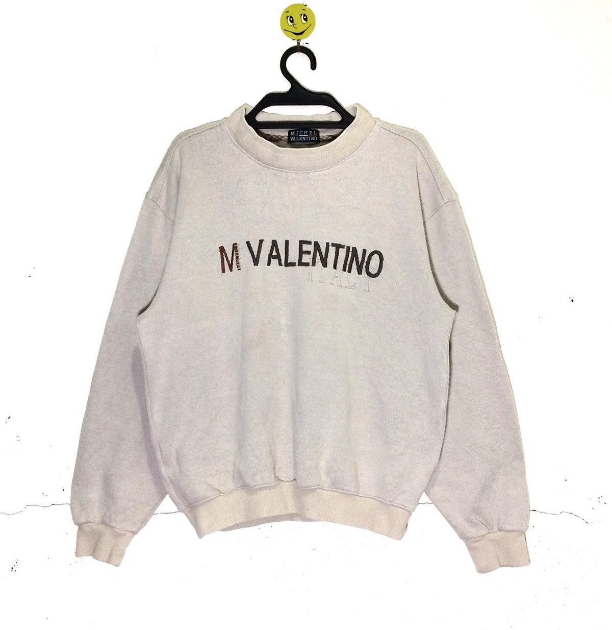 Valentino Vintage Michel Valentino italy Crewneck Jumper Striped Size US S / EU 44-46 / 1 - 1 Thumbnail