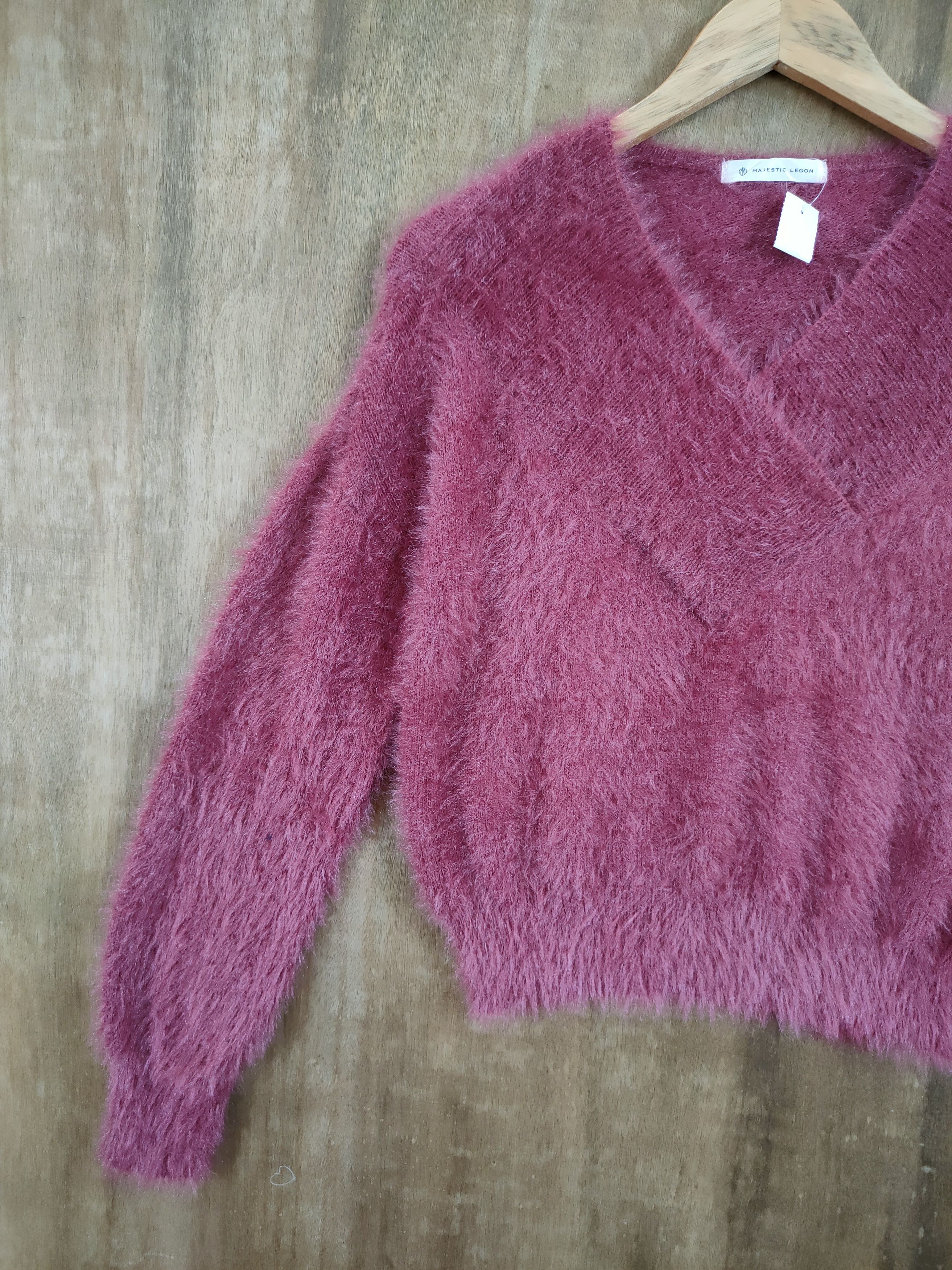 Grailed D Majestic Legon mohair shag shaggy fur knitwear #46-1020 Size S / US 4 / IT 40 - 2 Thumbnail