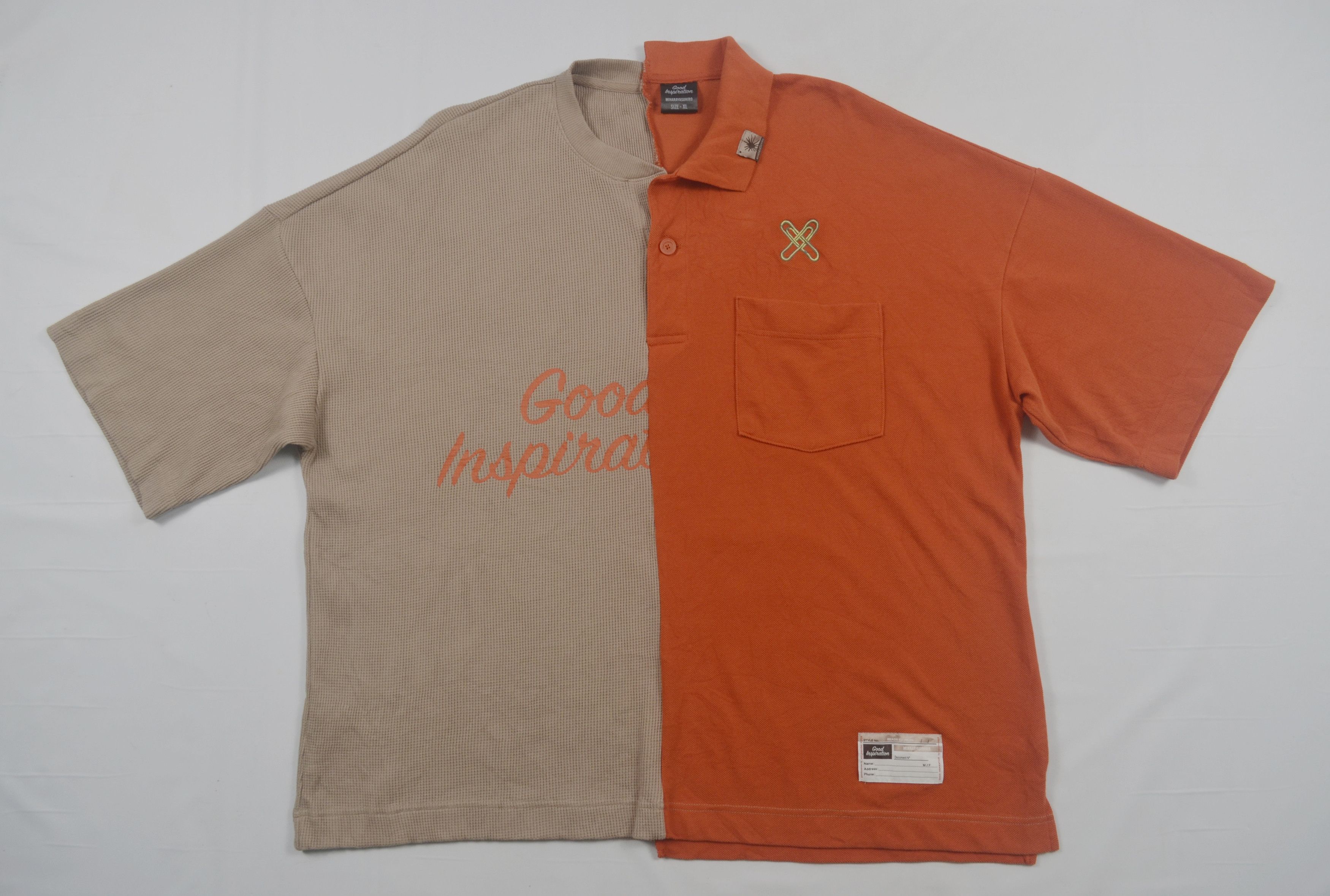 Miharayasuhiro Polo Shirt outlets Size Medium Mihara Yasuhiro