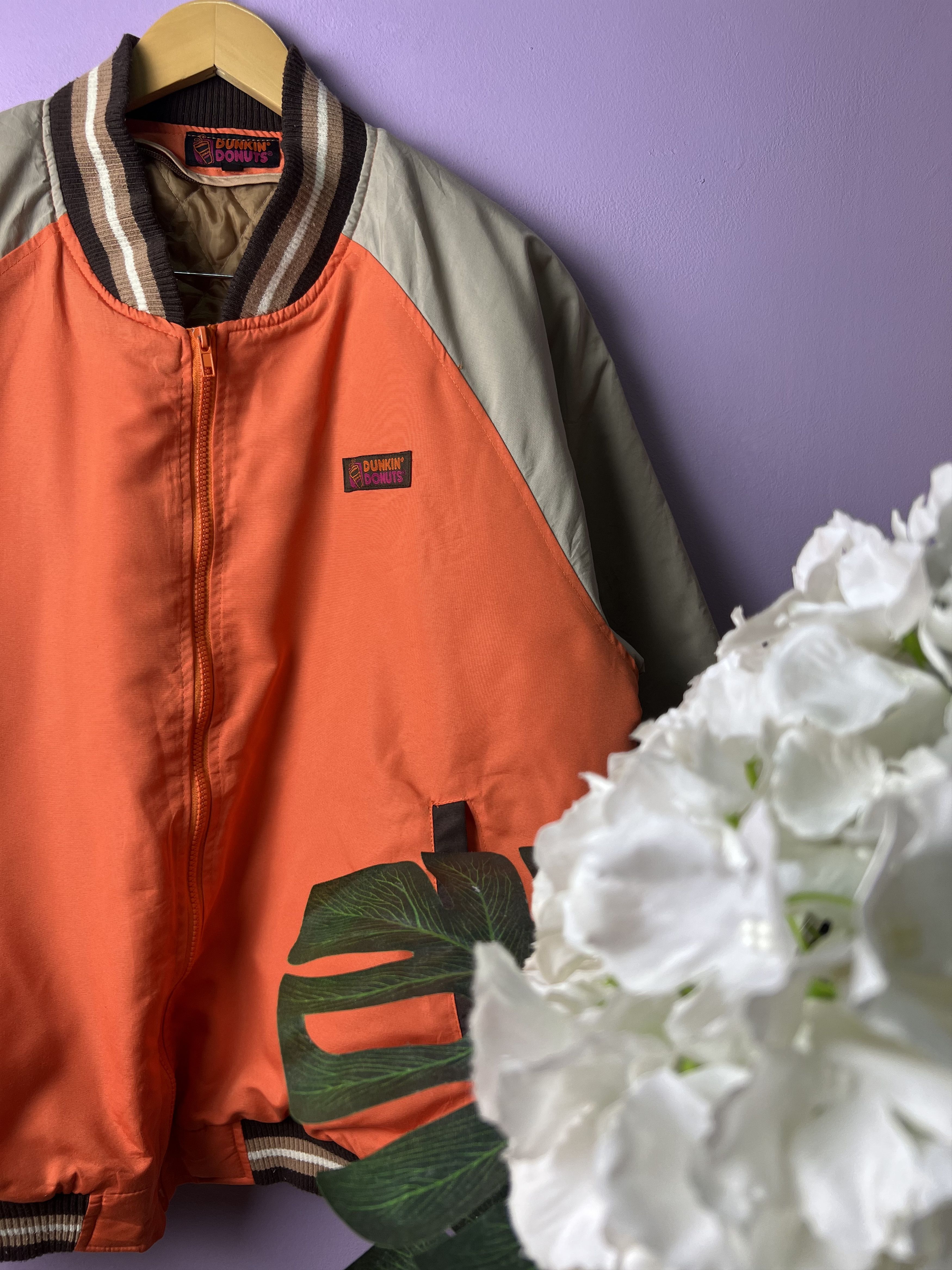 Japanese Brand 🔥Rare Dunkin Donuts Quilted Jackets Size US M / EU 48-50 / 2 - 5 Thumbnail