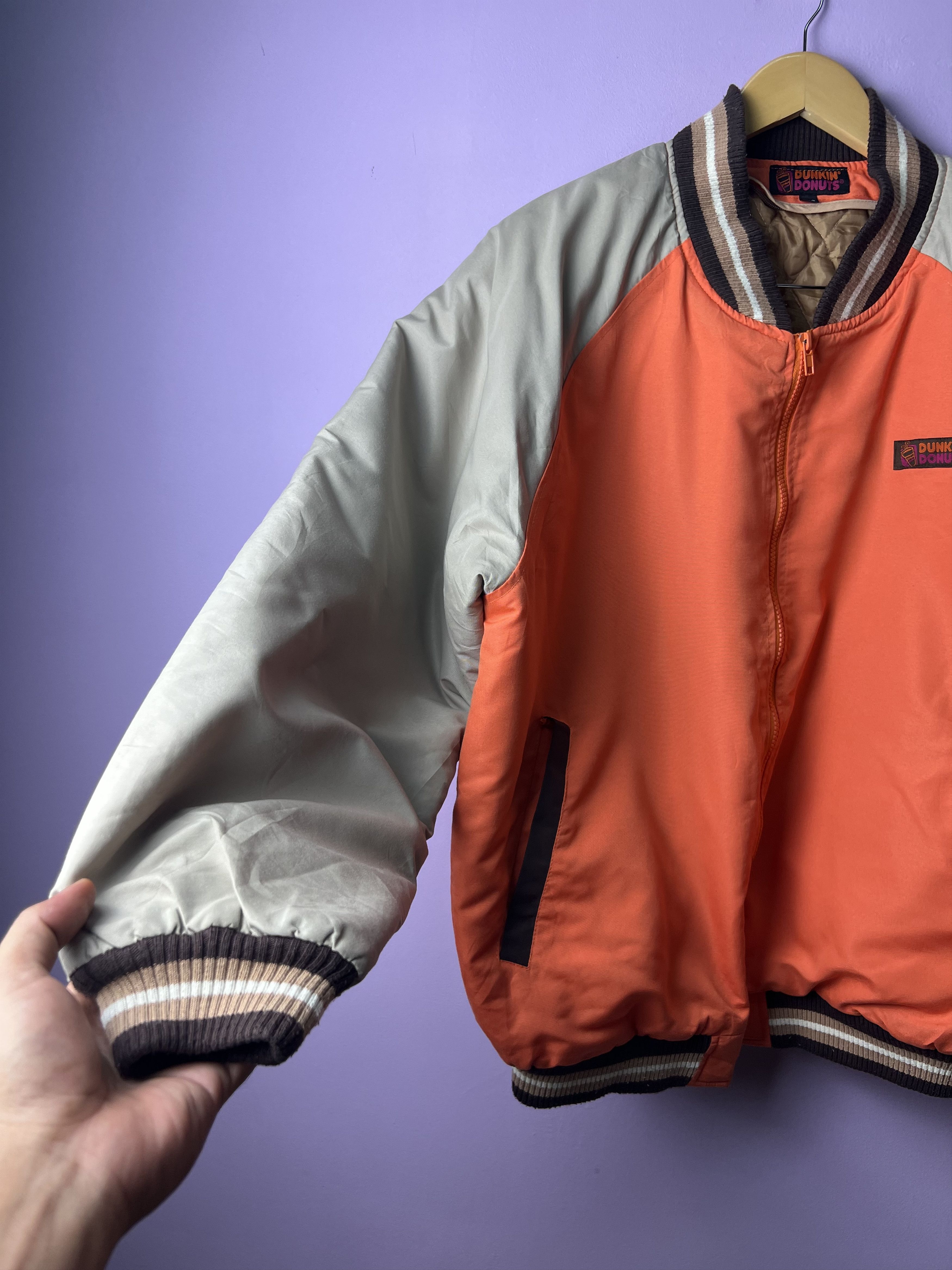 Japanese Brand 🔥Rare Dunkin Donuts Quilted Jackets Size US M / EU 48-50 / 2 - 9 Thumbnail