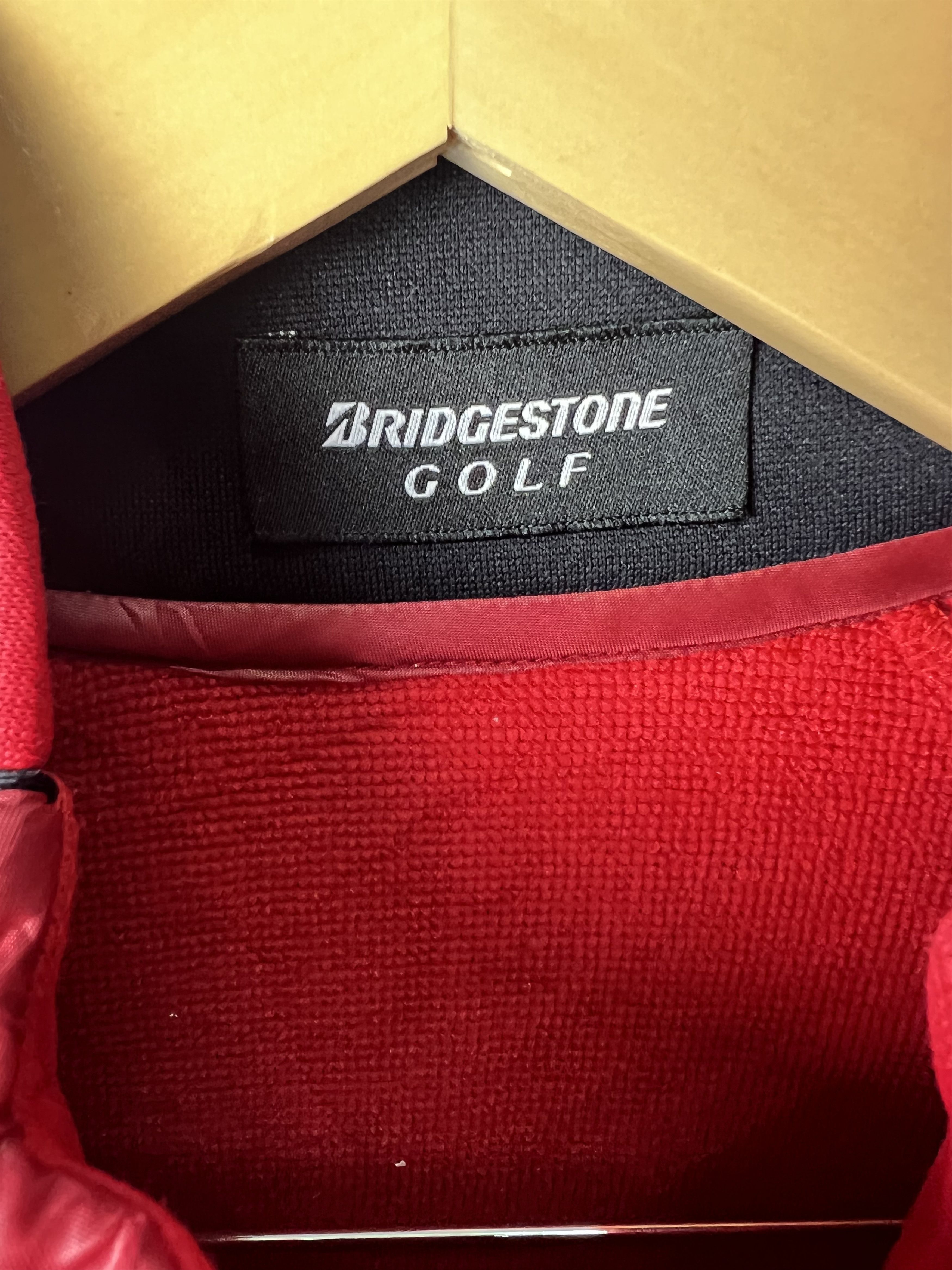 Japanese Brand 🔥Vintage Red Bridgestone Golf Light Jackets Size US M / EU 48-50 / 2 - 17 Thumbnail