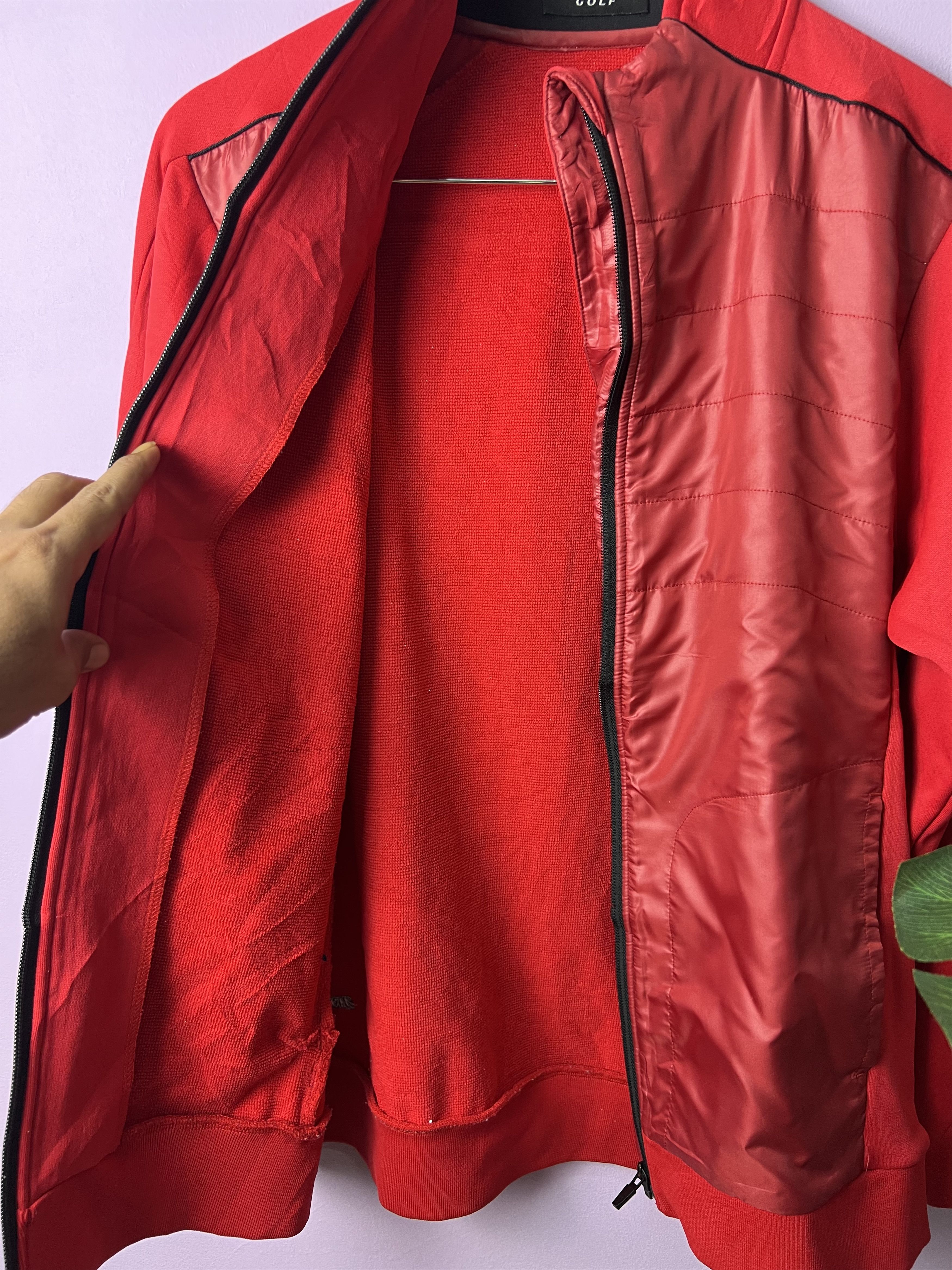 Japanese Brand 🔥Vintage Red Bridgestone Golf Light Jackets Size US M / EU 48-50 / 2 - 16 Thumbnail