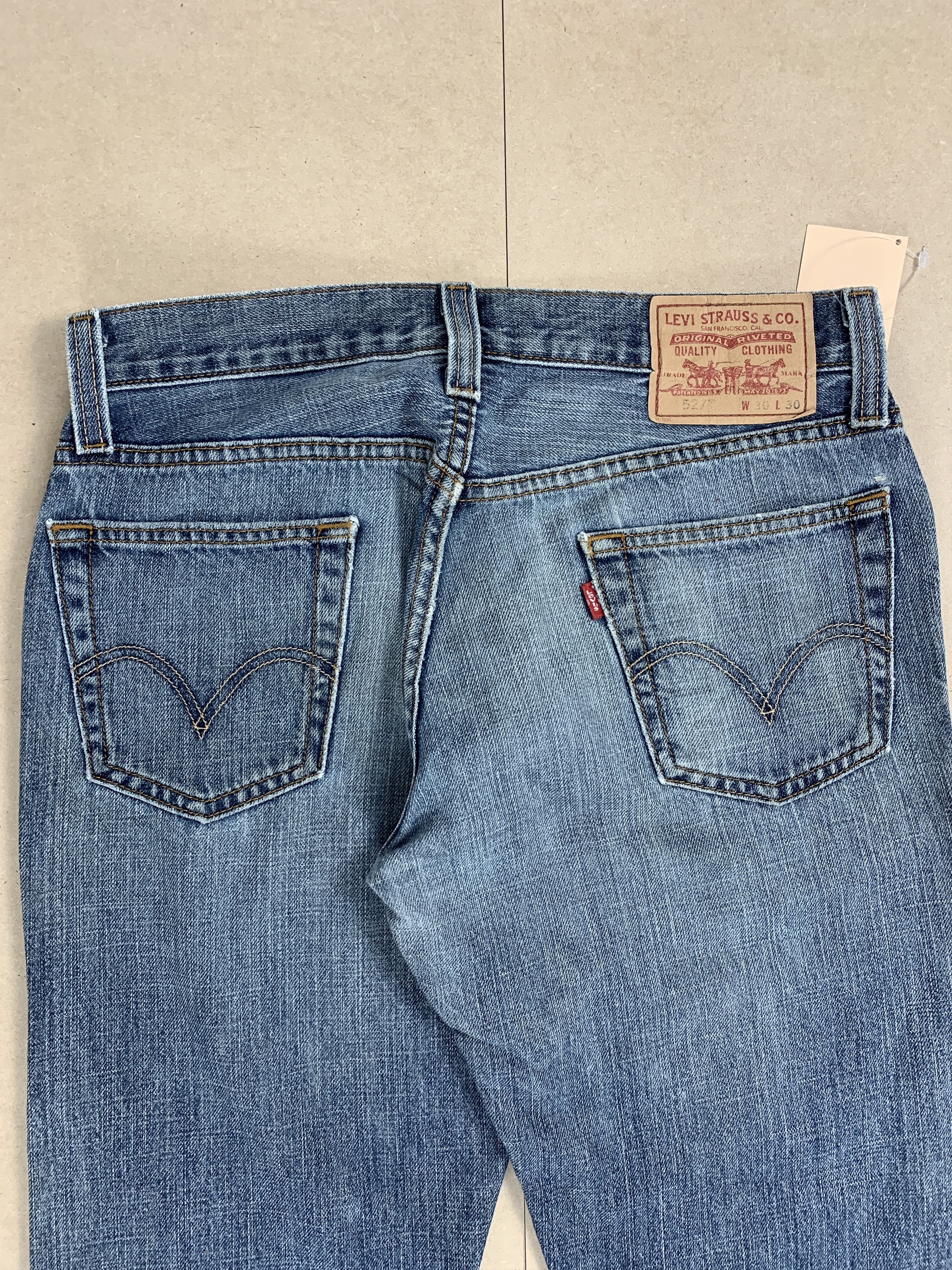 Levi's Vintage LEVI'S 527 Flared Low BootCut Faded Jeans P0068 Size US 30 / EU 46 - 6 Thumbnail
