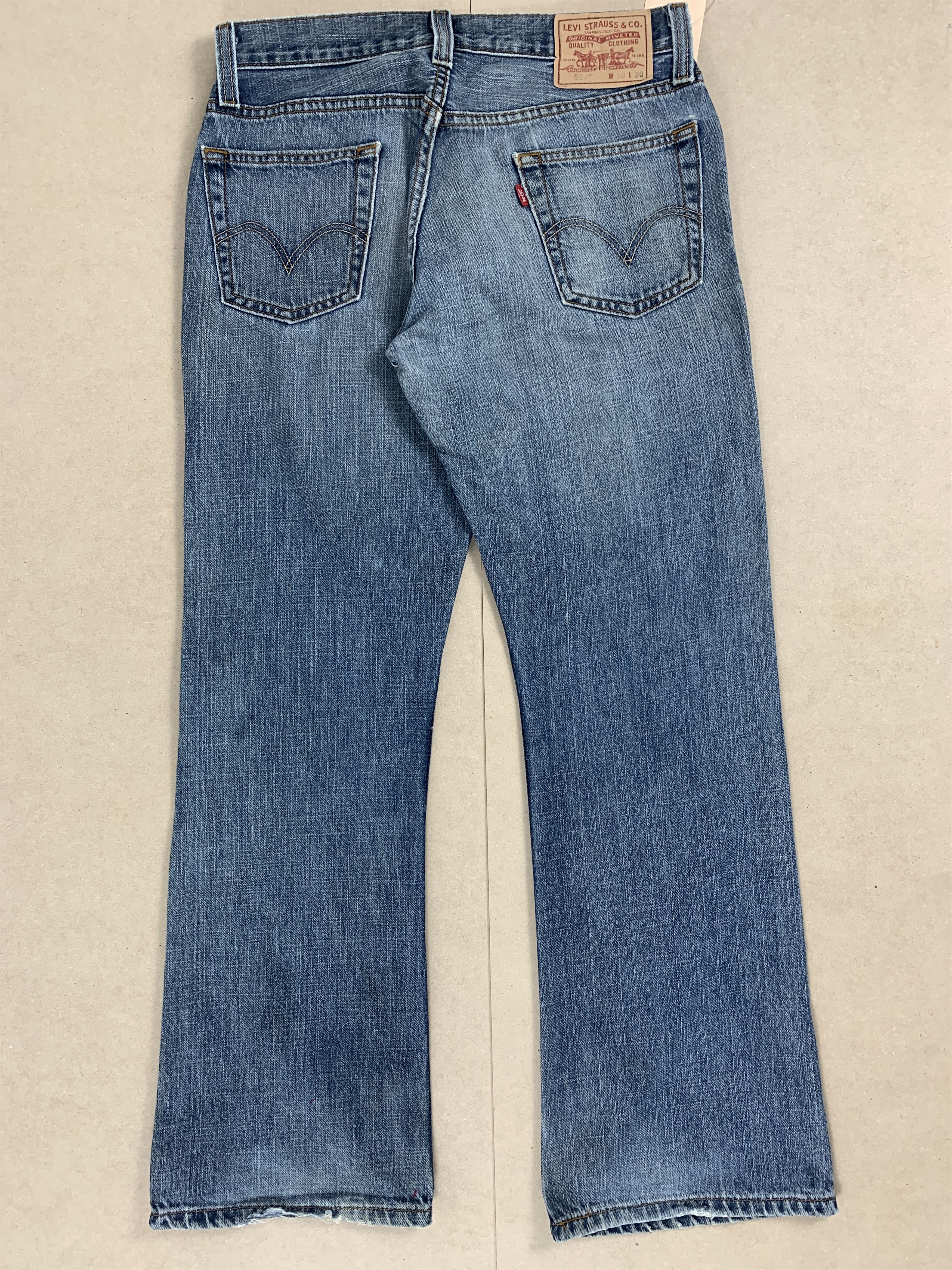 Levi's Vintage LEVI'S 527 Flared Low BootCut Faded Jeans P0068 Size US 30 / EU 46 - 5 Thumbnail