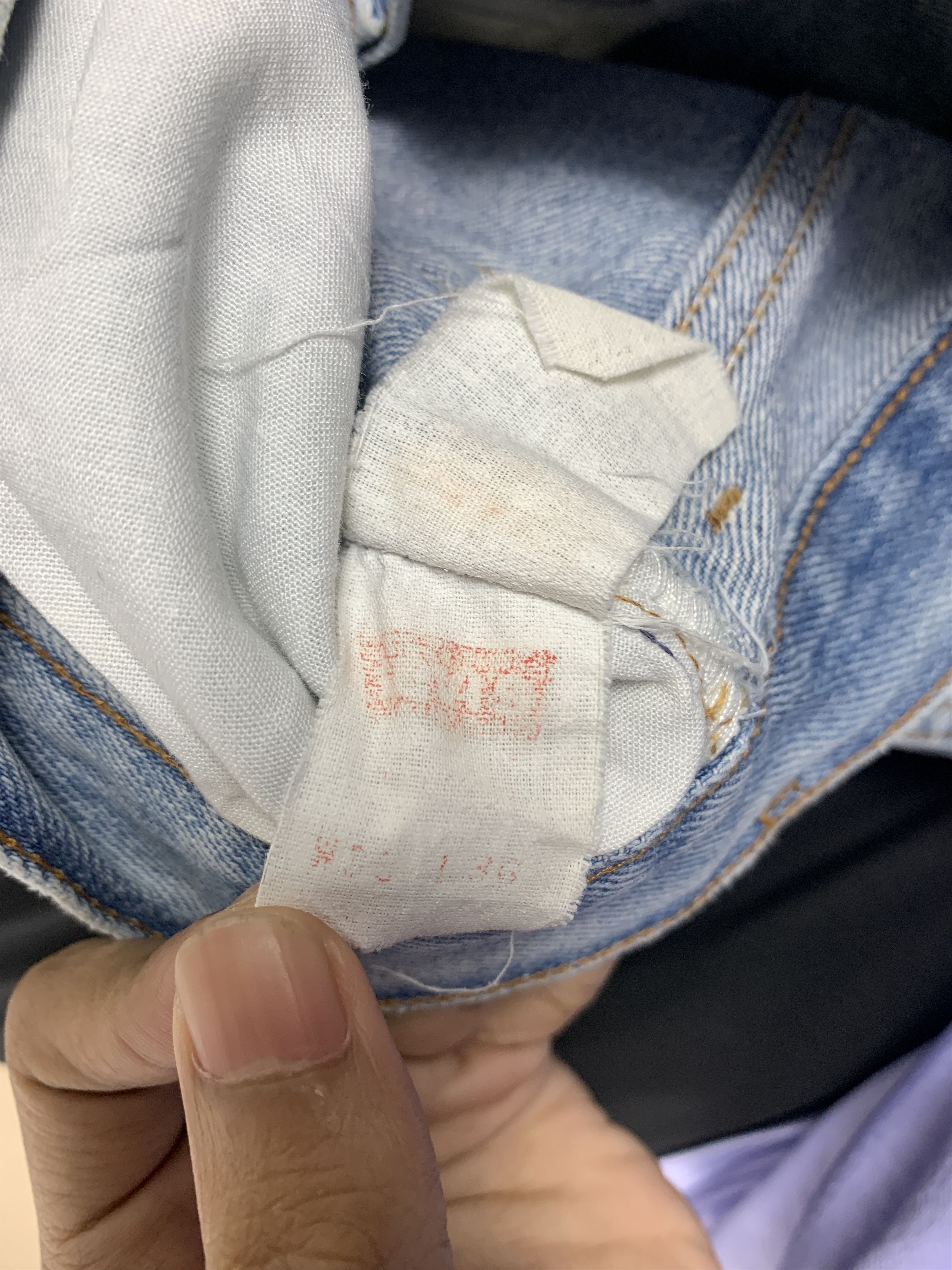 Levi's Vintage 90s LEVI'S 501 Faded Straight Cut Jeans P0064 Size US 33 - 10 Thumbnail