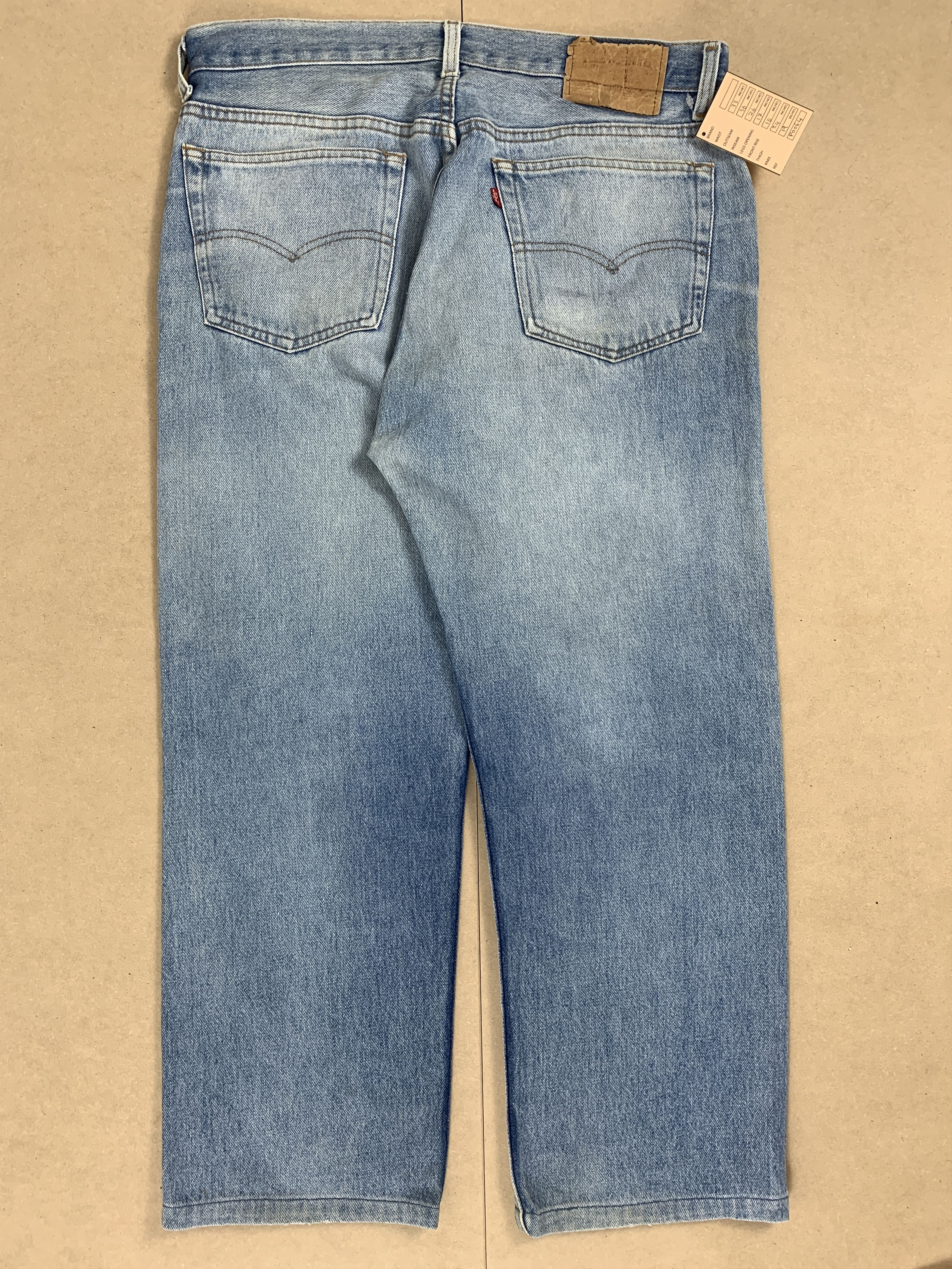 Levi's Vintage 90s LEVI'S 501 Faded Straight Cut Jeans P0064 Size US 33 - 5 Thumbnail