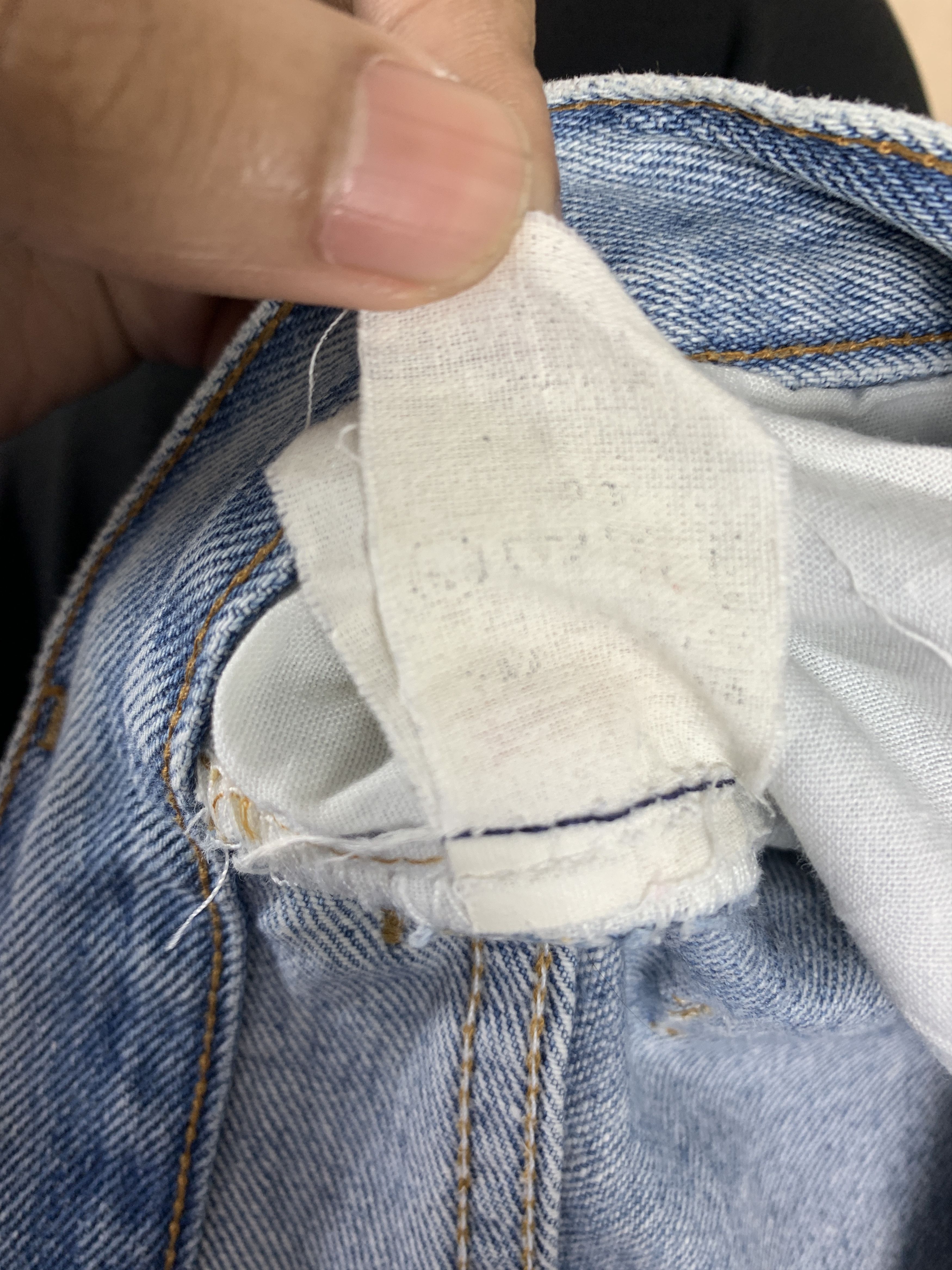Levi's Vintage 90s LEVI'S 501 Faded Straight Cut Jeans P0064 Size US 33 - 11 Thumbnail