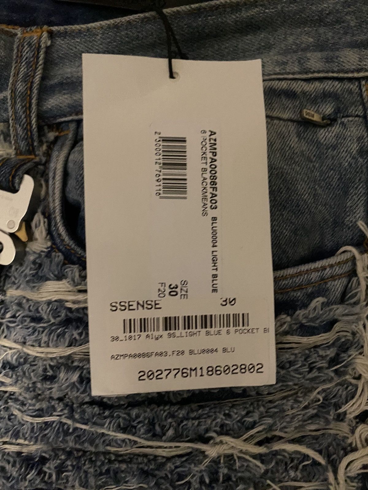 1017 ALYX 9SM × Blackmeans 1017 ALYX BLACKMEANS EDITION DENIM Size US 30 / EU 46 - 3 Thumbnail