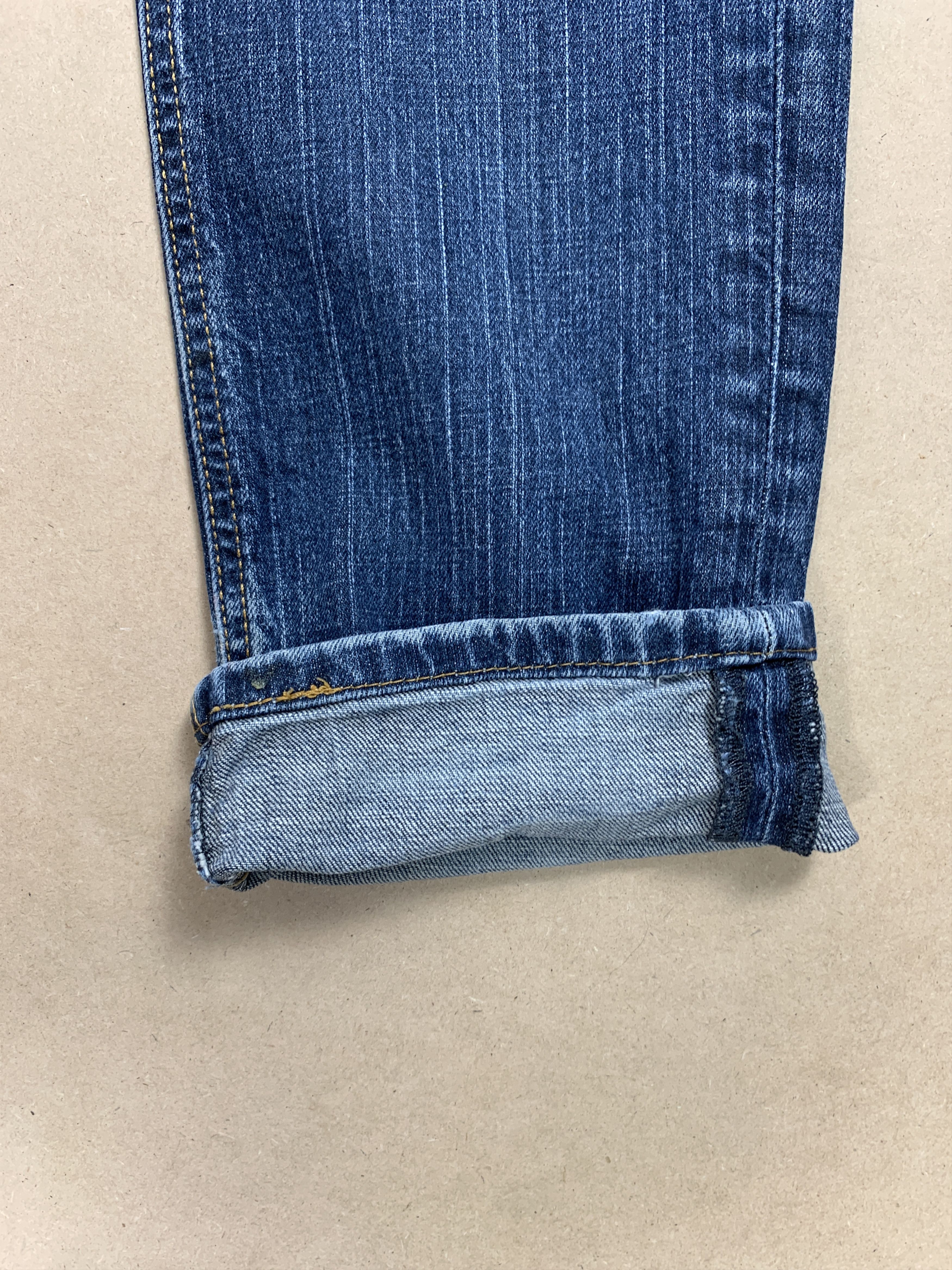 Levi's × Vintage Vintage LEVI'S 541 Distressed Faded Patch Mid Wash Jeans Size US 32 / EU 48 - 4 Thumbnail