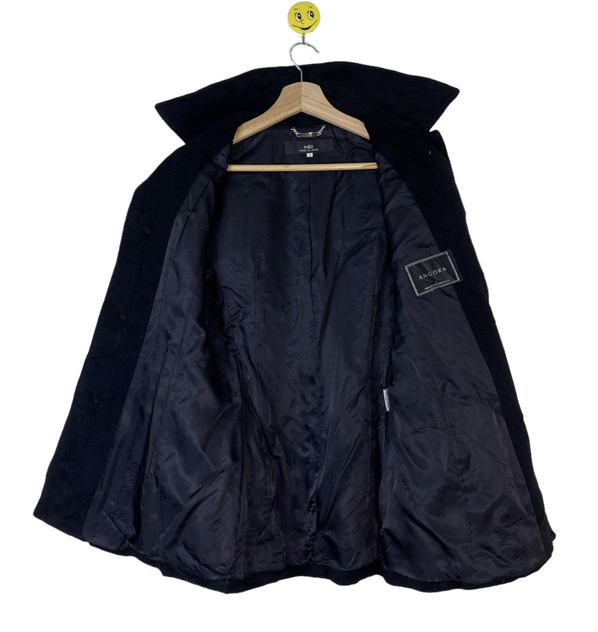 Japanese Brand × Yohji Yamamoto Vintage INÉD Wool Coat Jacket Japan Size S / US 4 / IT 40 - 6 Thumbnail