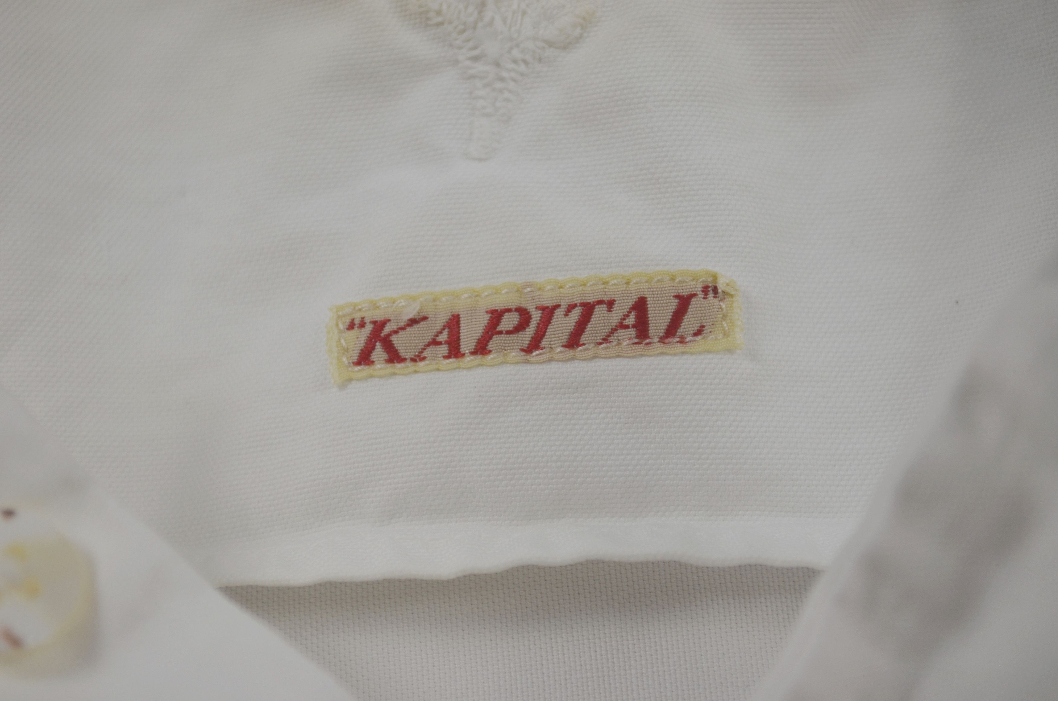 Kapital White Designed Shirt Made In Japan