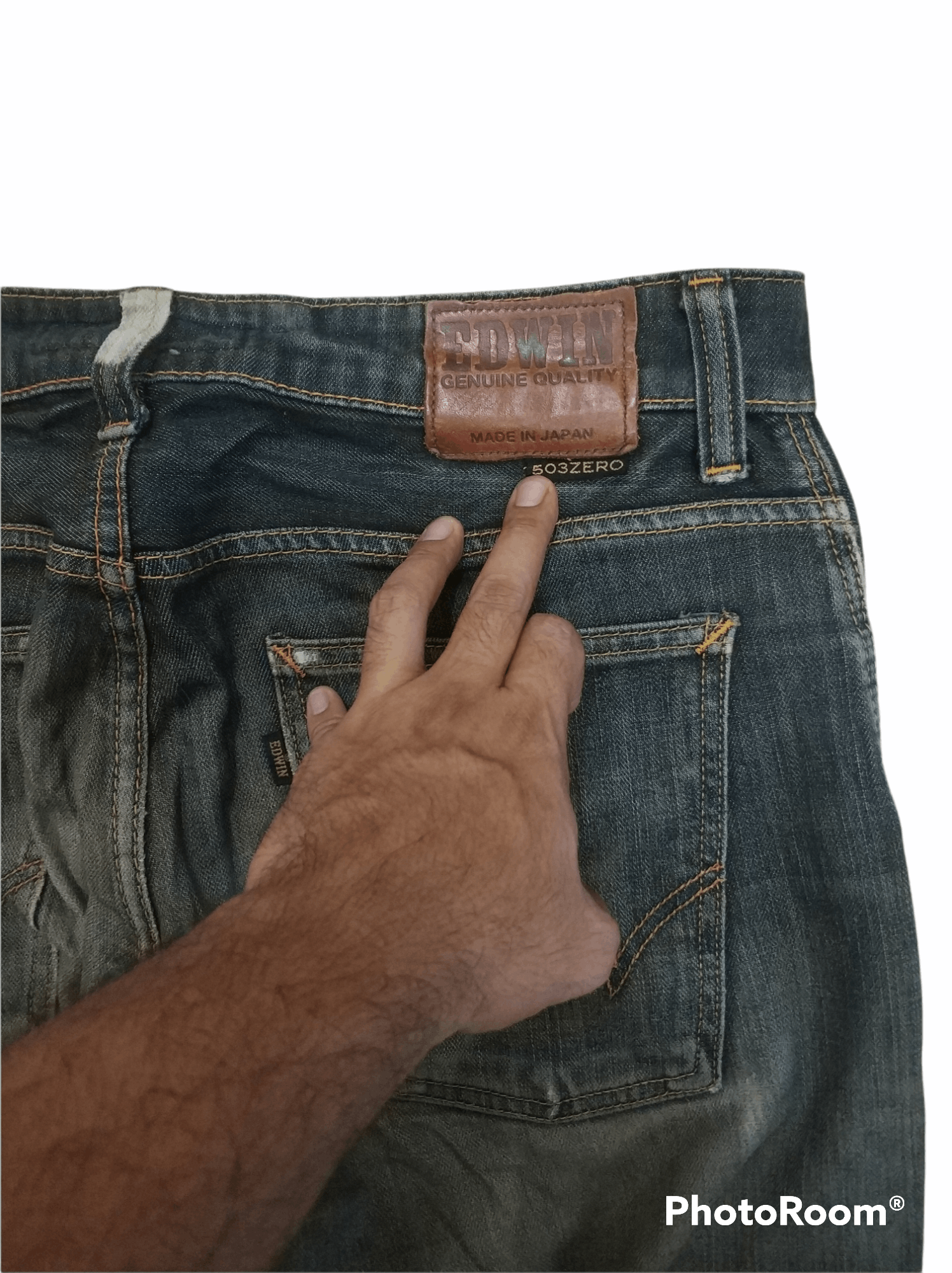 Edwin 🔥Vintage Distressed Denim Edwin 503 Zero Size US 33 - 8 Thumbnail
